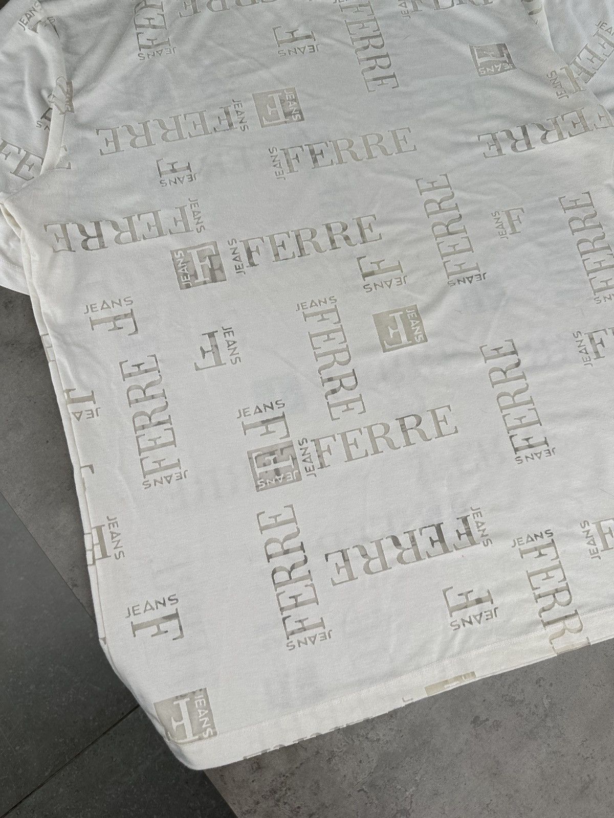 Ferre Ferre Vintage Monogram T-Shirt Size US XXL / EU 58 / 5 - 11 Thumbnail