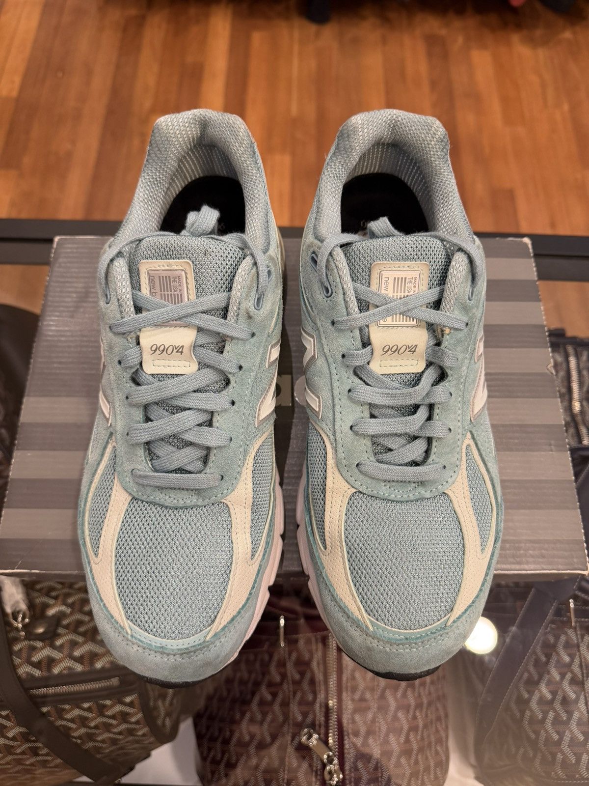 New Balance New Balance 990v4 ‘Mineral Sage’ Size US 10.5 / EU 43-44 - 4 Thumbnail