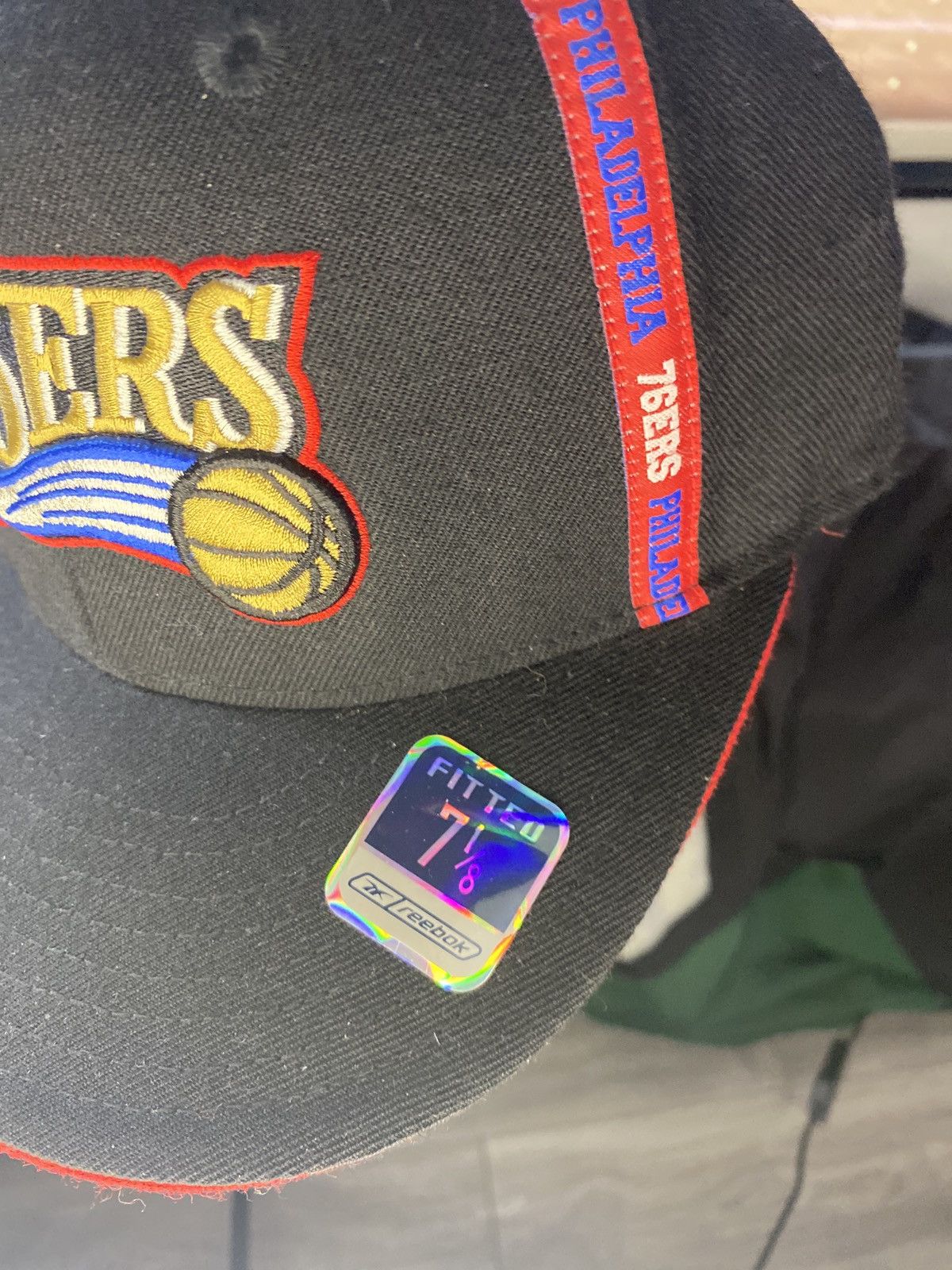 New Era × Vintage Vintage 76ers fitted new era hat Size ONE SIZE - 5 Thumbnail