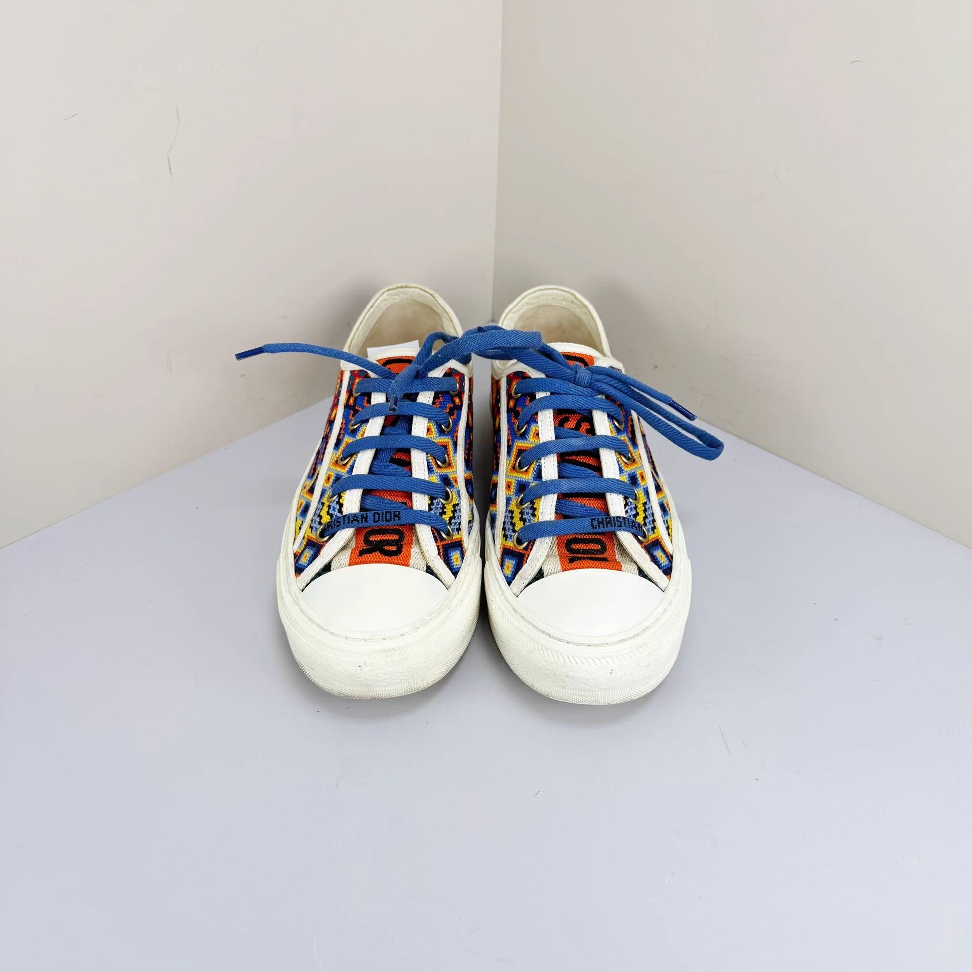 Dior Dior Embroidered Logo Casual Sneakers EUR 37 Size US 6 / IT 36 - 2 Thumbnail