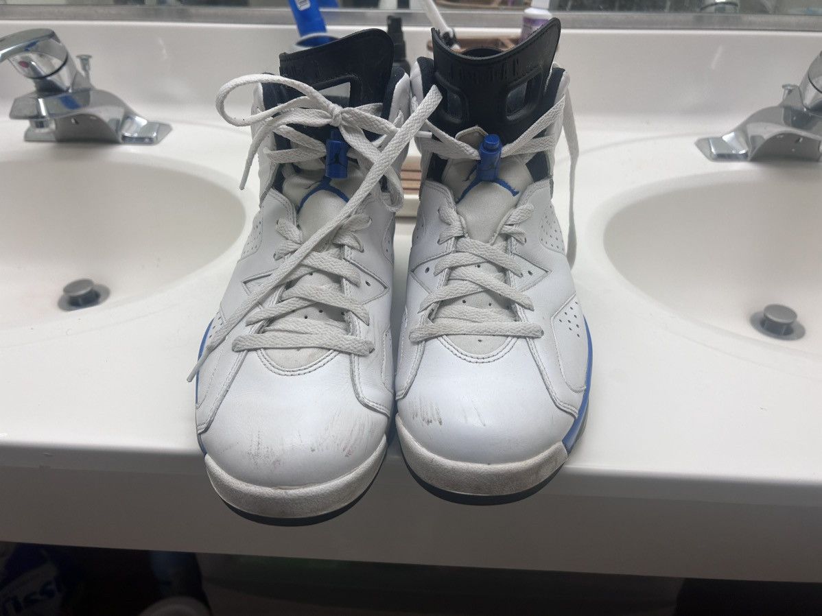 Jordan Brand Jordan 6 Sport Blue Size US 10.5 / EU 43-44 - 2 Thumbnail