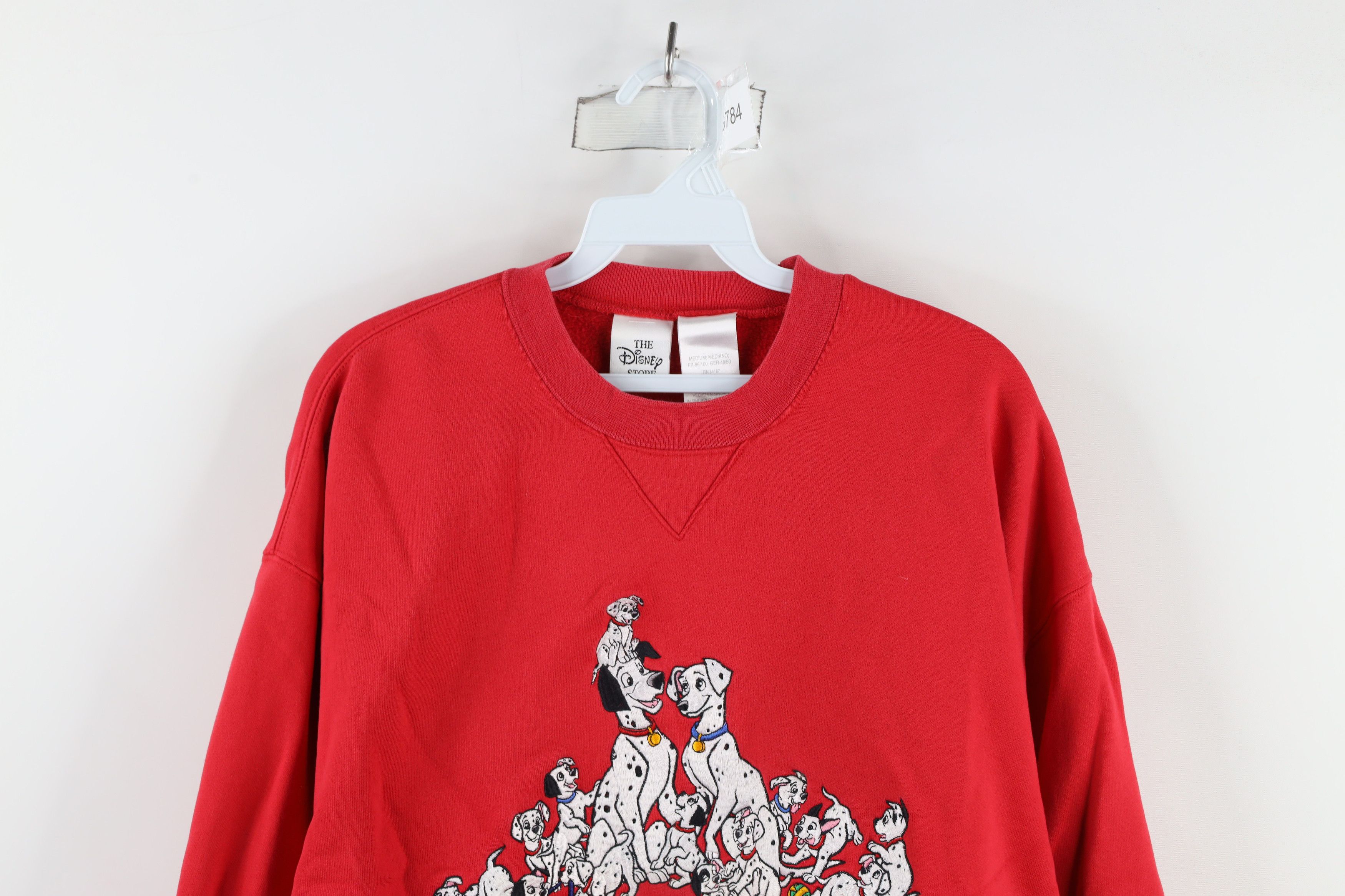 Disney × Vintage Vintage 90s Disney 101 Dalmatians Crewneck Sweatshirt Size M / US 6-8 / IT 42-44 - 2 Thumbnail