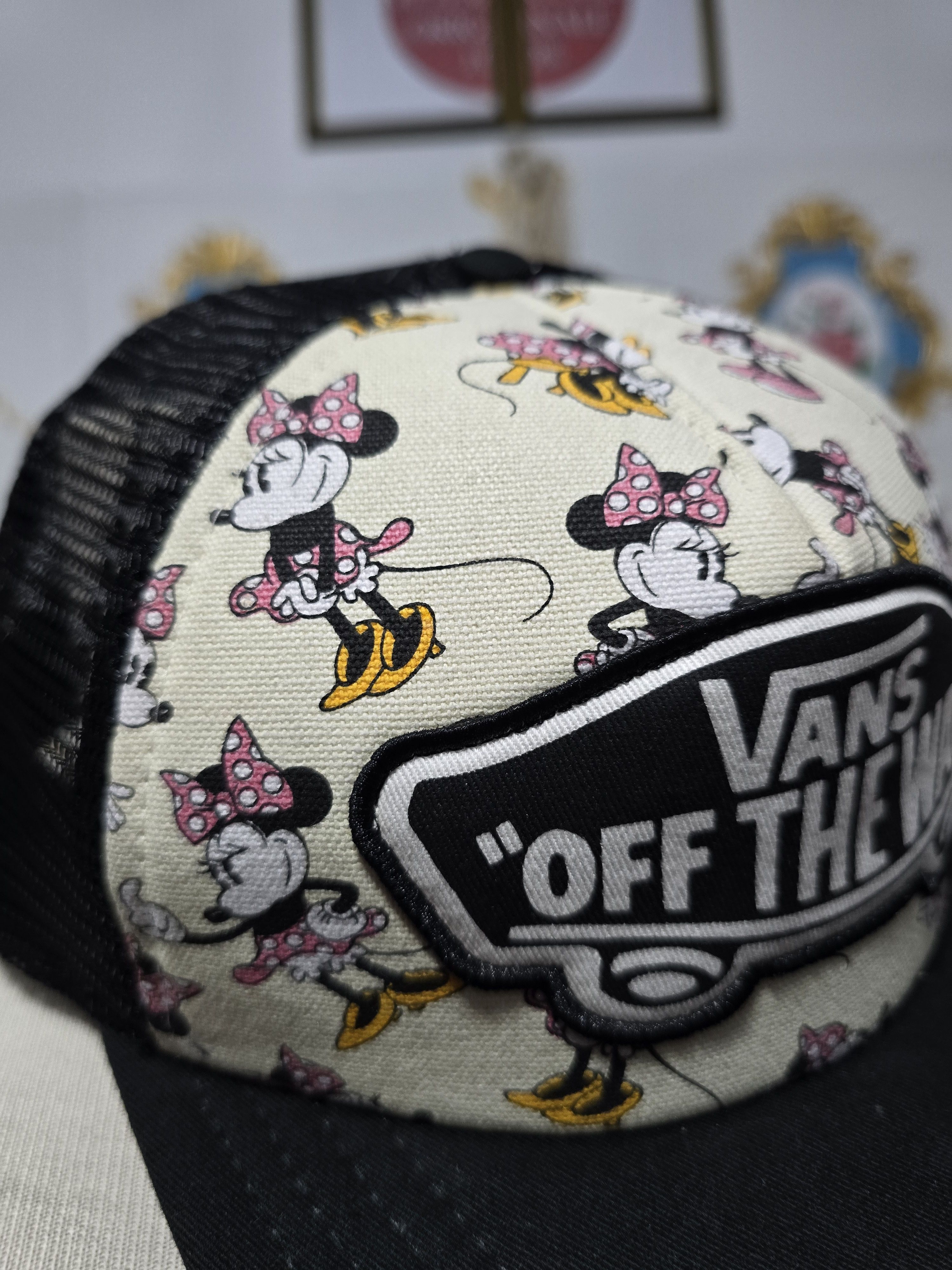 Disney × Vans Vans x Disney Minnie Mouse trucker hat .RARE. Onesize Size ONE SIZE - 8 Thumbnail