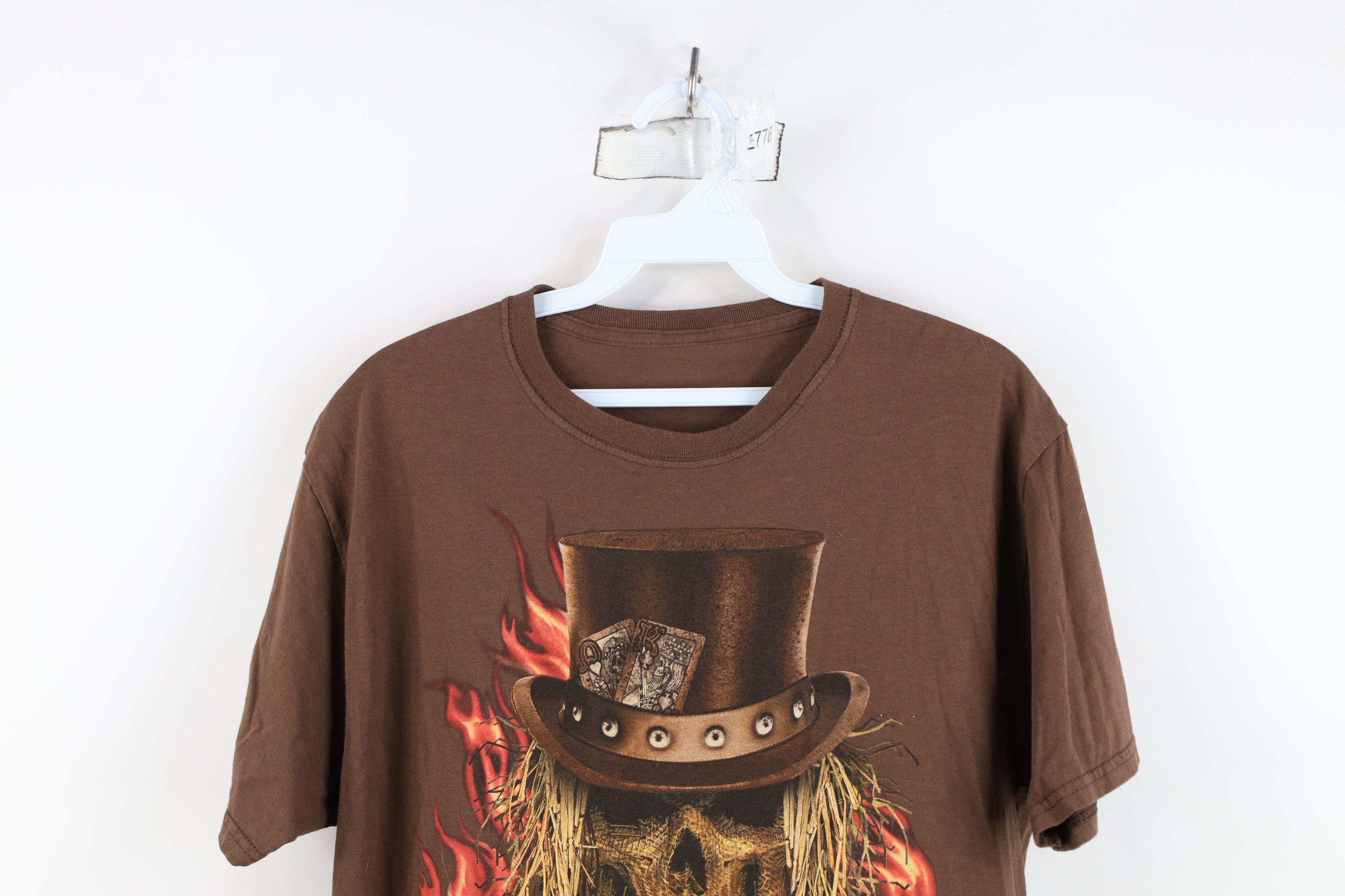 Vintage Vintage Y2K Streetwear Halloween Scarecrow Skeleton T-Shirt Size US S / EU 44-46 / 1 - 2 Thumbnail