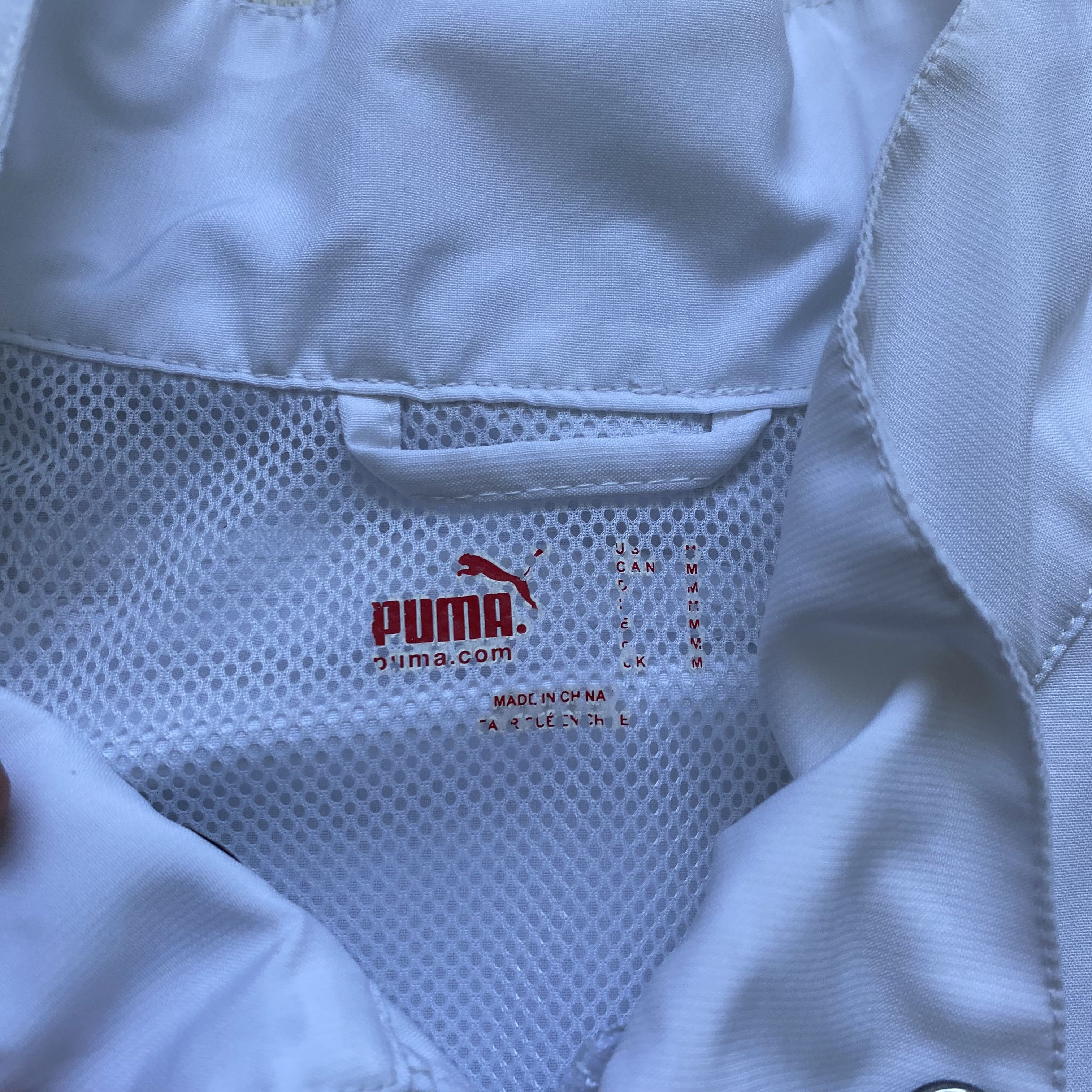 Puma ⚽️Vintage Puma Italy jersey Soccer Track Top jacket Blockore Size US M / EU 48-50 / 2 - 8 Thumbnail