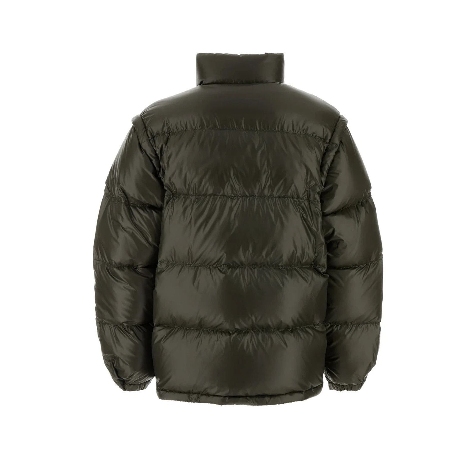 Prada PRADA Olive Green Nylon Down Jacket New & Authentic (Men's s Size US L / EU 52-54 / 3 - 2 Thumbnail