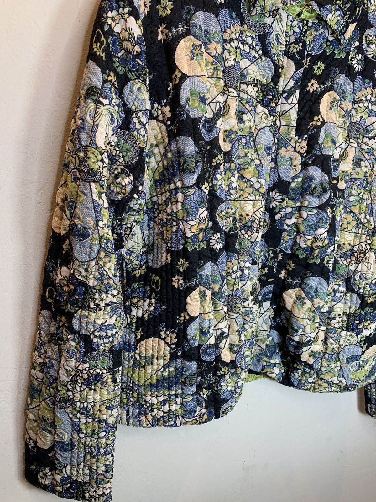 Vintage *RARE* Vintage 1990’s Japanese Flower Knit Reversible Jacket Size US S / EU 44-46 / 1 - 7 Thumbnail