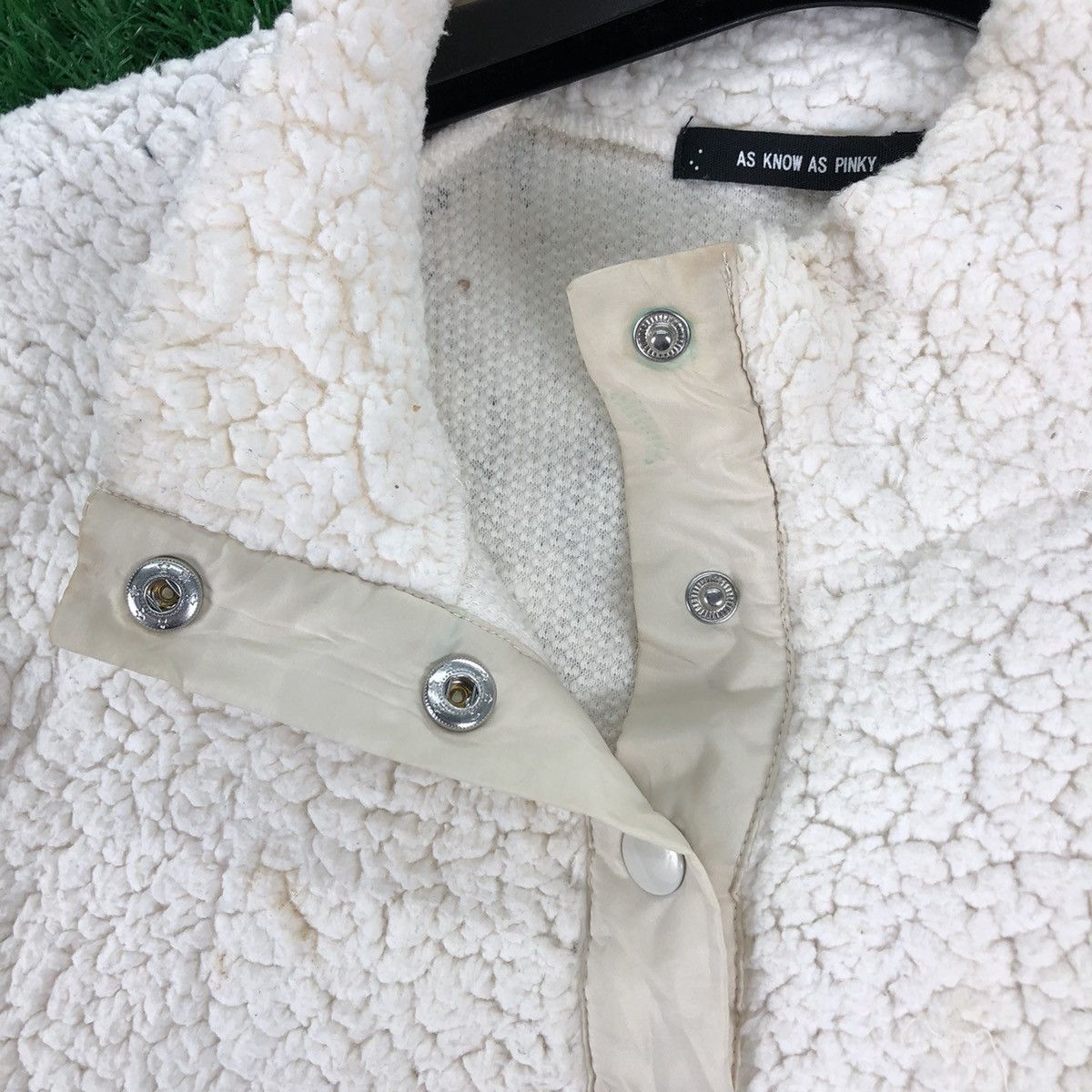 Japanese Brand Anorak Sherpa Pullover Jacket by As Know As Pinky Size US L / EU 52-54 / 3 - 10 Thumbnail