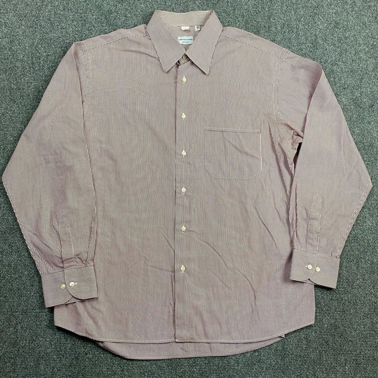 Lorenzo Uomo Lorenzo Uomo Shirt Men's 17 43 Button up Striped 34/35 |  Grailed