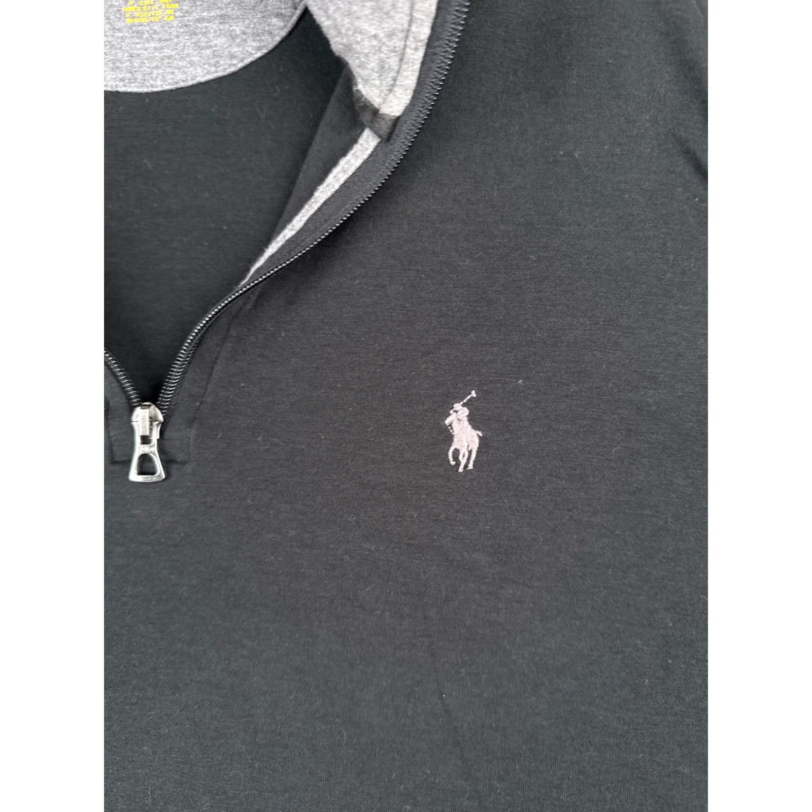 Ralph Lauren Ralph Lauren Sweater Adult Medium Black Knit 1/4 Zip Mock Neck Long Sleeve Polo Golf Sports American Mens Size US M / EU 48-50 / 2 - 6 Thumbnail