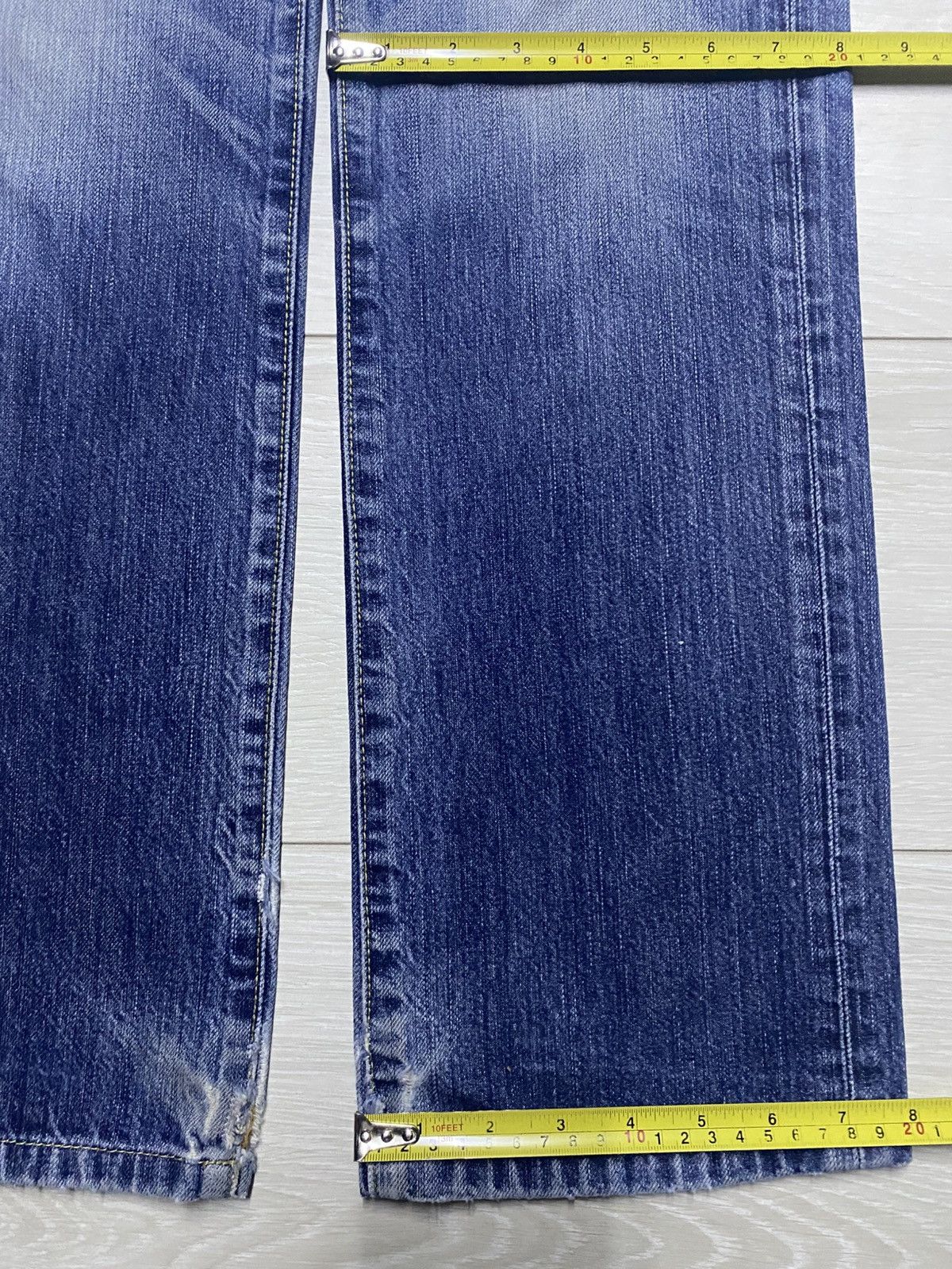 Uniqlo Vintage Japanese Uniqlo UJ S002 Faded Straight Jeans Size US 29 - 16 Thumbnail