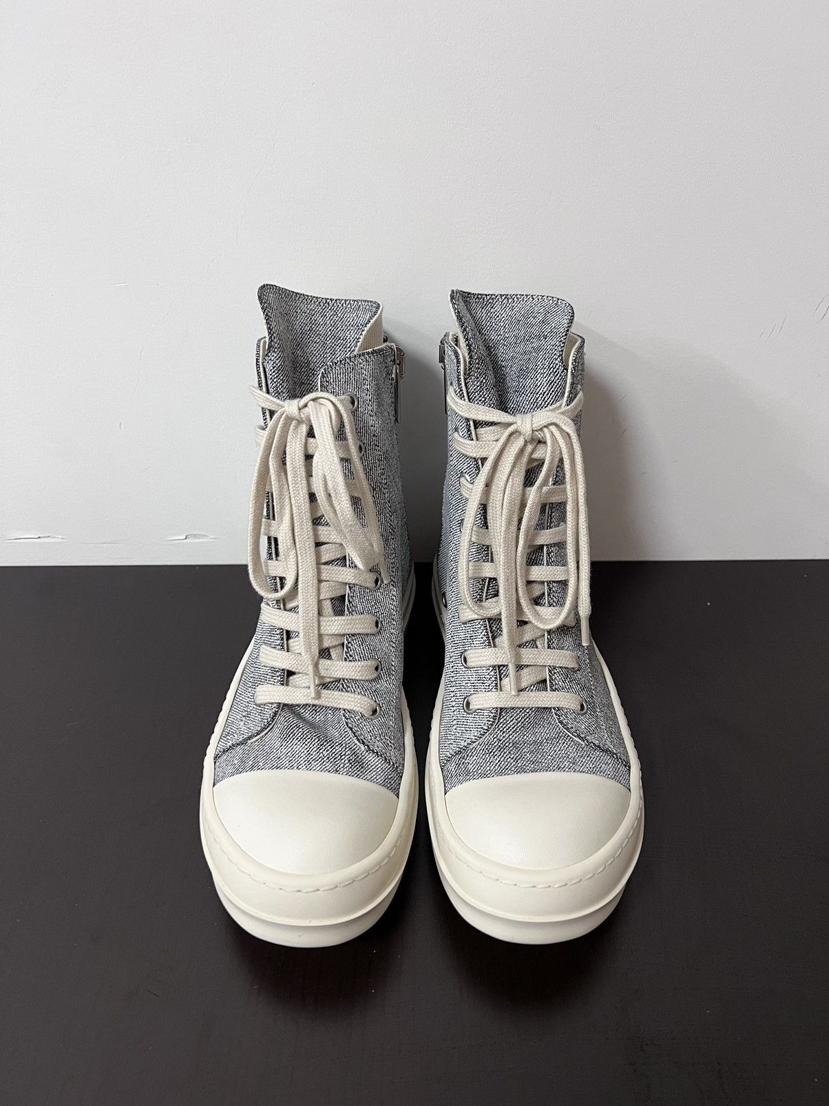 Rick owens drkshdw ramones high top sneakers sz38