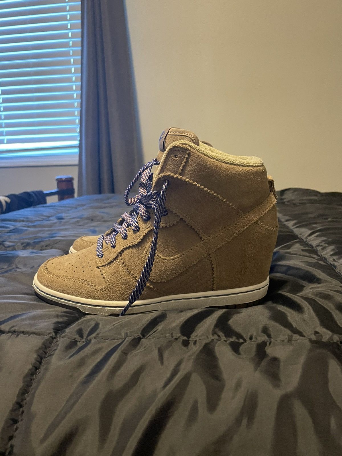 Nike Nike Dunk Sky Hi Wedge “Filbert” – Women’s Size (Rare Suede) Size US 7 / IT 37 - 5 Thumbnail