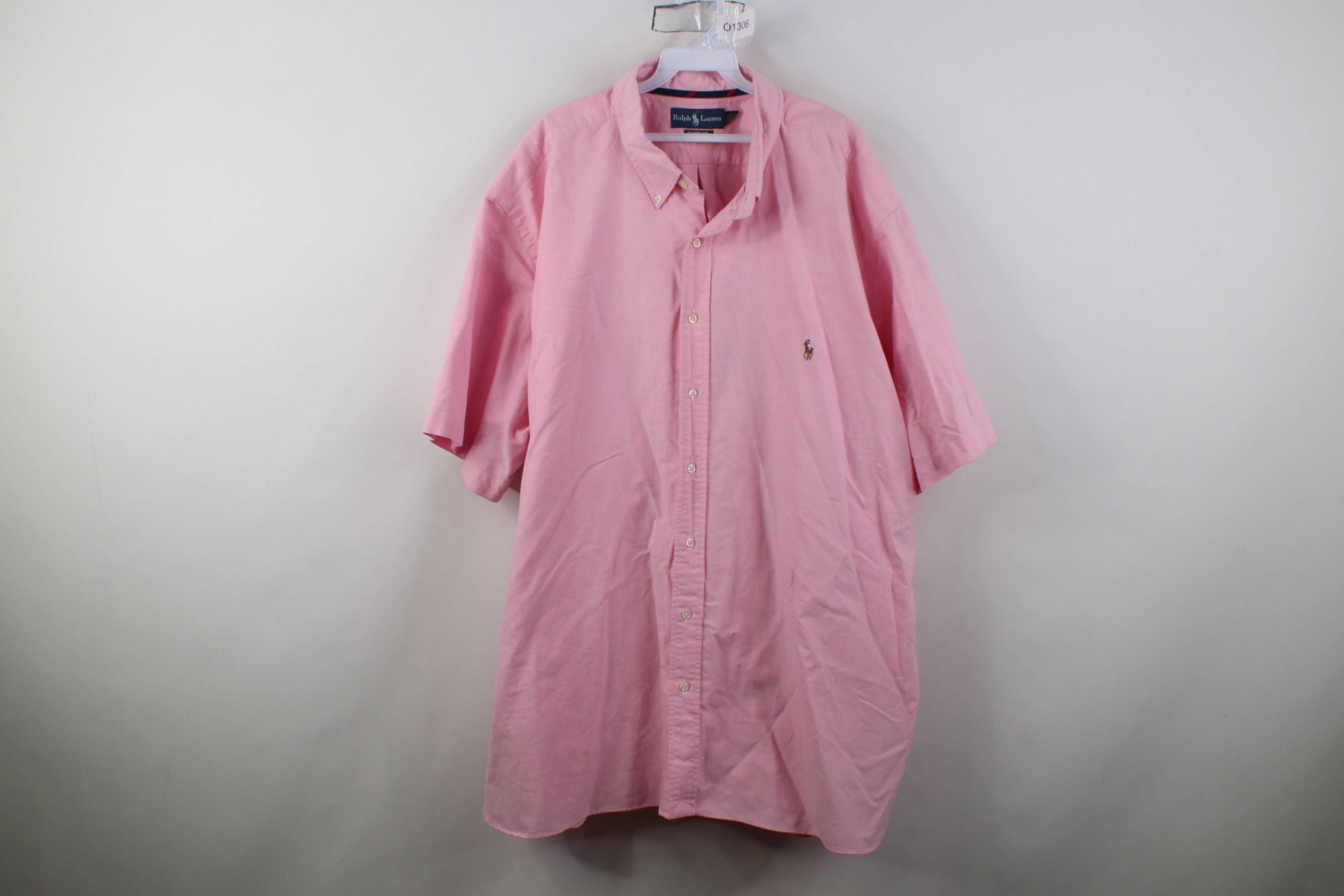 Polo Ralph Lauren Vintage 90s Ralph Lauren Oxford Collared Button Down Shirt Size US XXL / EU 58 / 5 - 1 Thumbnail