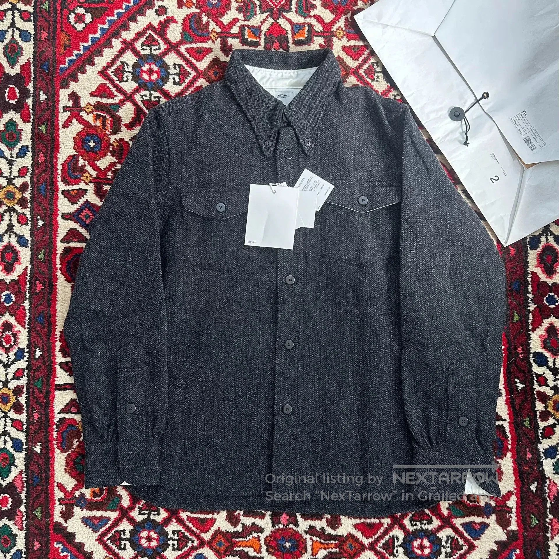 Visvim Visvim 17aw Wally Shirt Size 2. Size US M / EU 48-50 / 2 - 1 Thumbnail