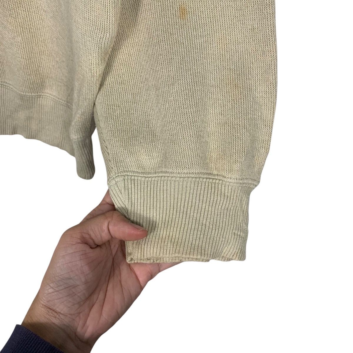 Gianni Valentino GIANNI VALENTINO Half Zip Turtleneck Sweatshirt #2404-C108 Size US M / EU 48-50 / 2 - 11 Thumbnail
