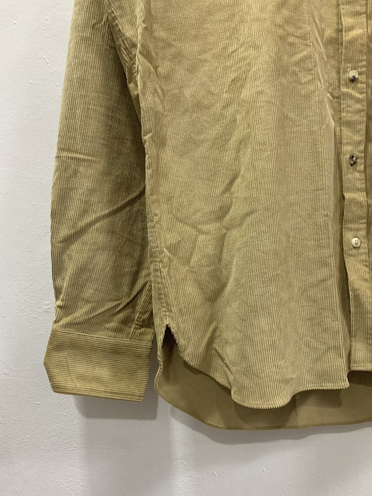 De Bonne Facture DE BONNE FACTURE BUTTON-DOWN COLLAR COTTON-CORDUROY SHIRT Size US L / EU 52-54 / 3 - 4 Thumbnail