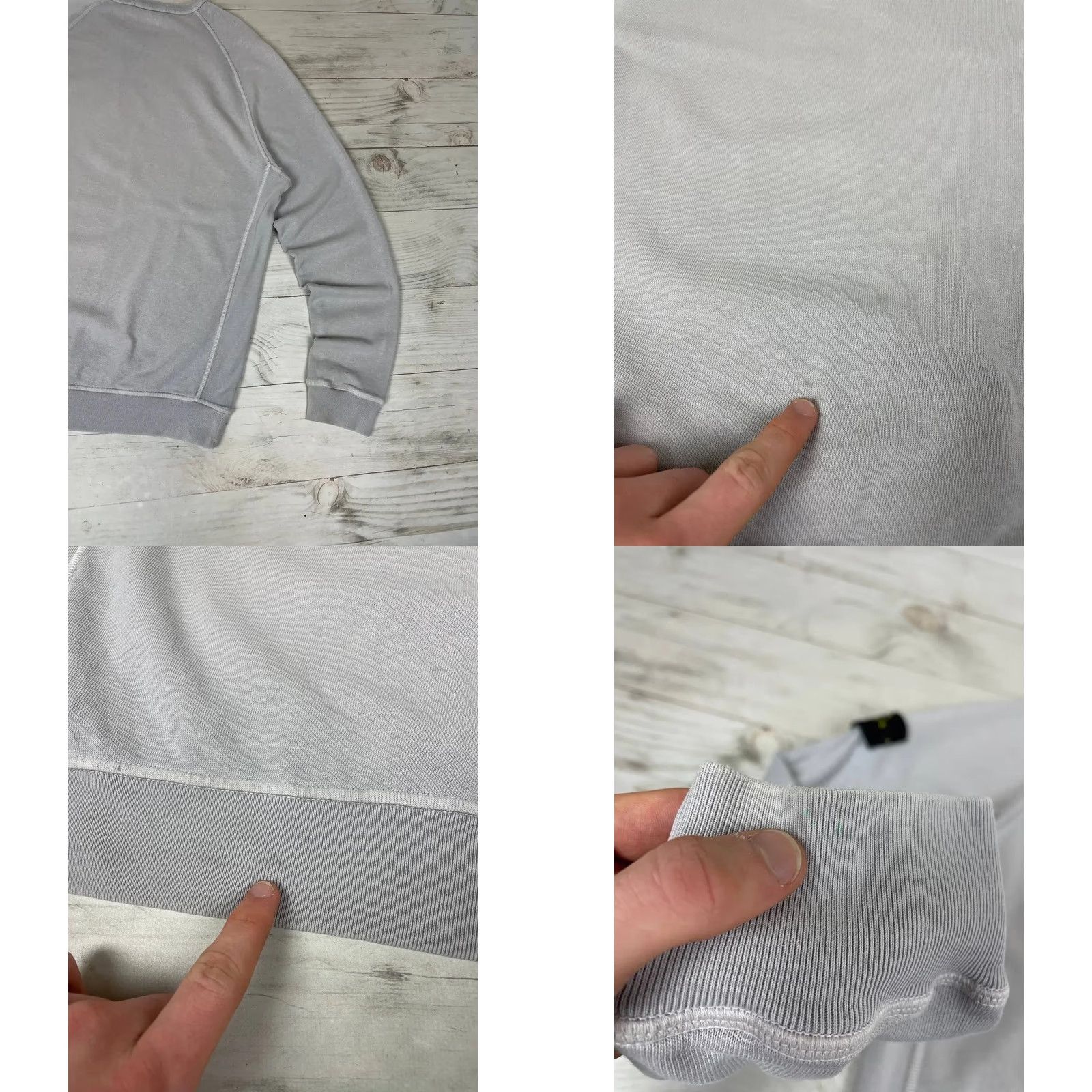 Stone Island VINTAGE Stone Island Sweatshirt Men's XL Gray Cotton Crew Neck Pullover Logo 2020 Warm Casual Mens Size US XL / EU 56 / 4 - 11 Thumbnail