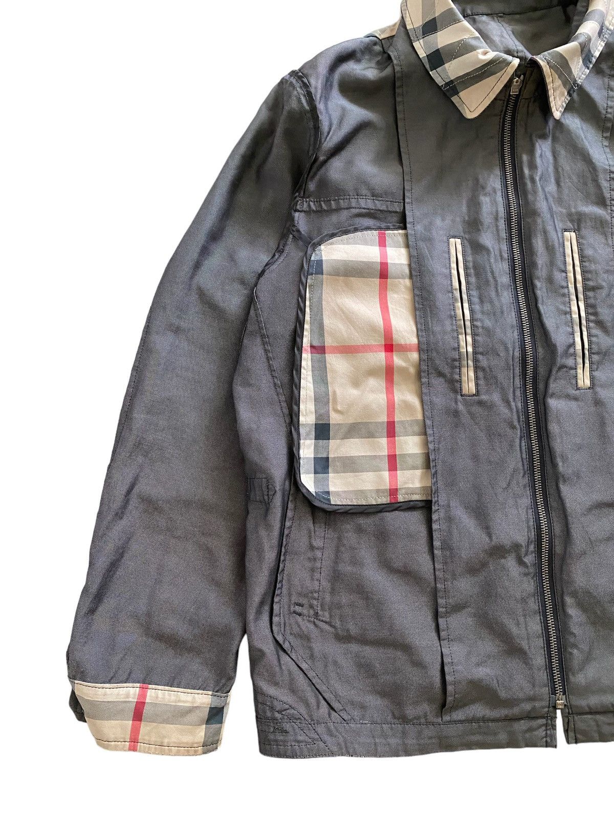 Burberry vintage BURBERRY LONDON JACKET BOMBER nice design Size US L / EU 52-54 / 3 - 6 Thumbnail