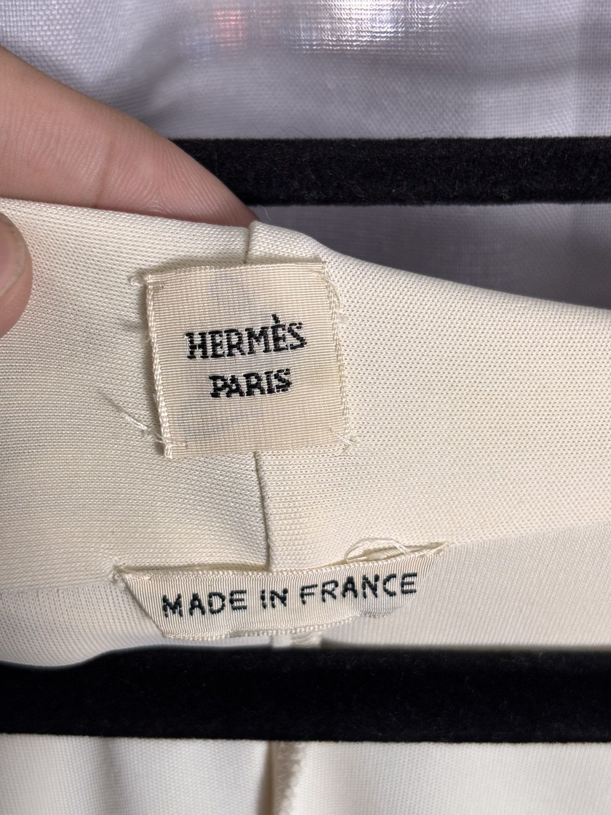 Hermes Hermes x Maison Margiela Era Draped Blouse Size S / US 4 / IT 40 - 2 Thumbnail