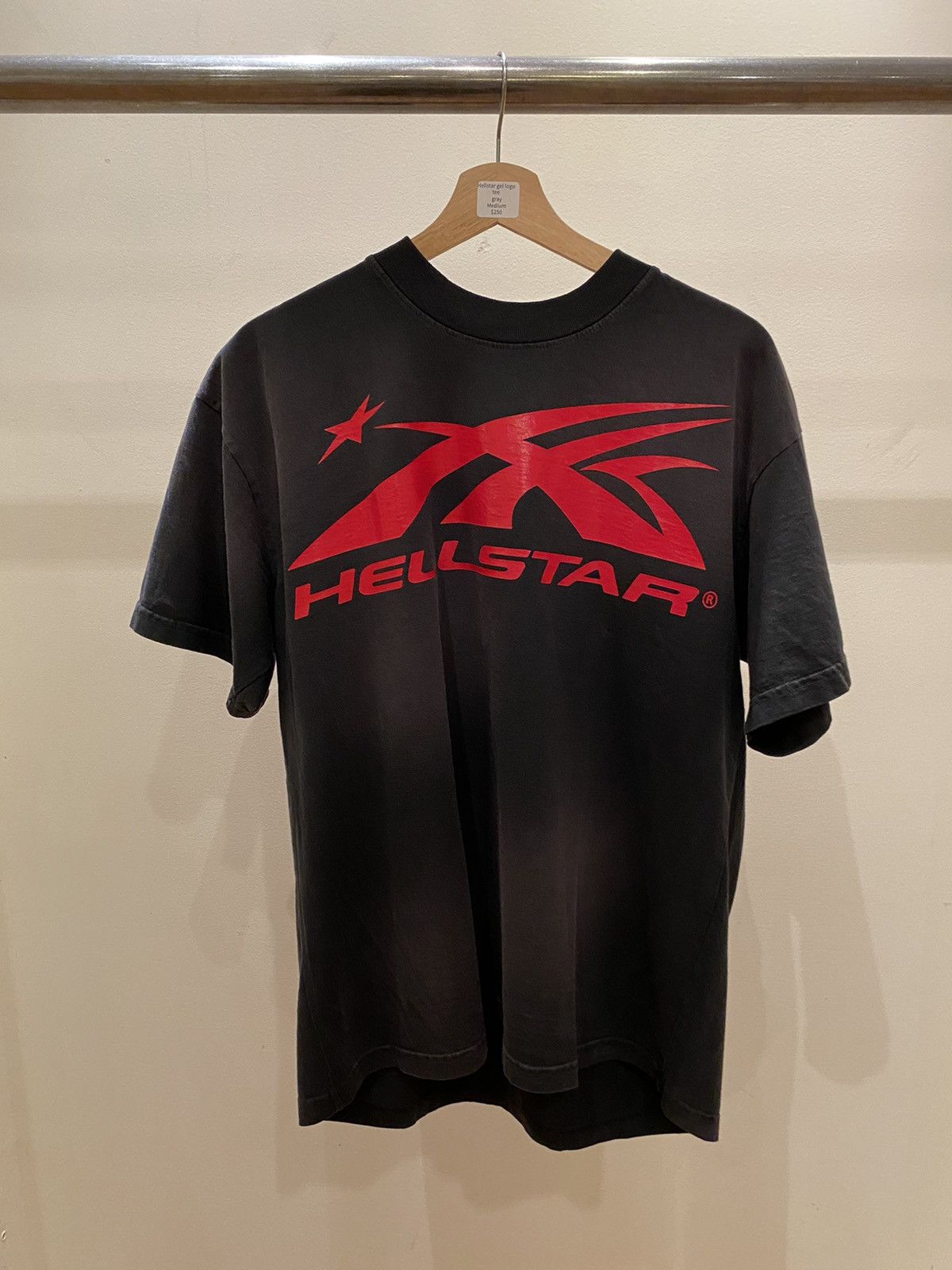 HELLSTAR Hellstar Gel Logo Tee | Grailed