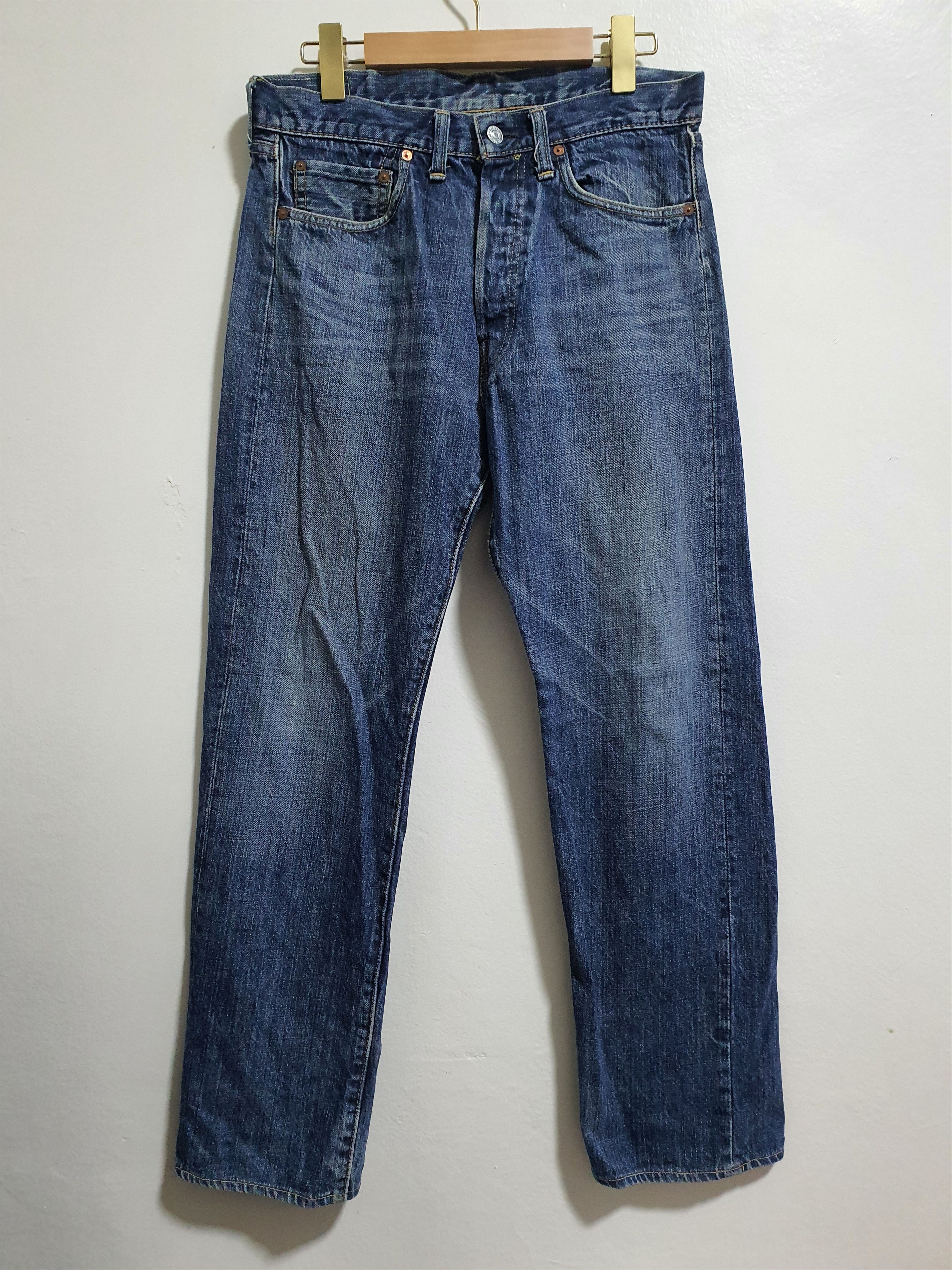 Denime × Japanese Brand × Vintage DENIME 31/40 NON-SELVEDGE JEANS Size US 31 - 3 Thumbnail