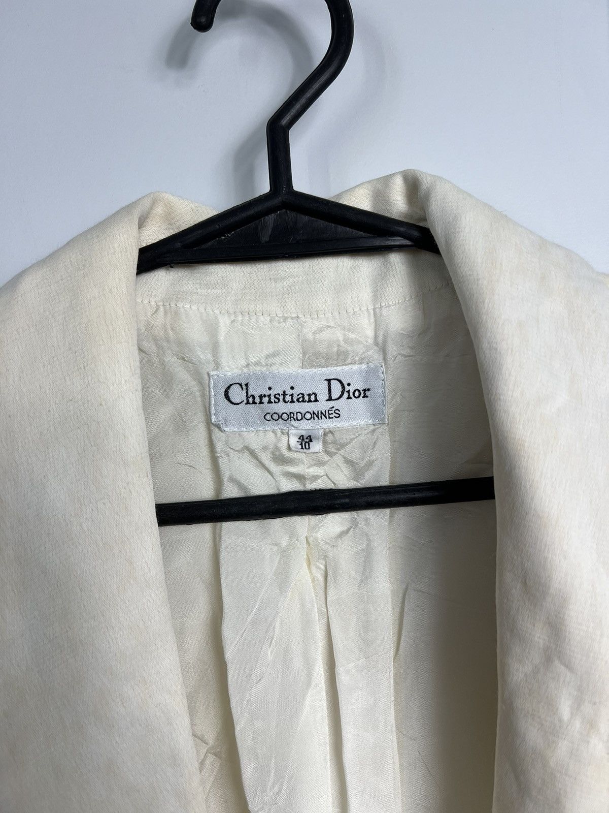 Christian Dior Monsieur × Dior × Vintage Rare Blazer Christian Dior Coordonnes Vintage Size M / US 6-8 / IT 42-44 - 4 Thumbnail
