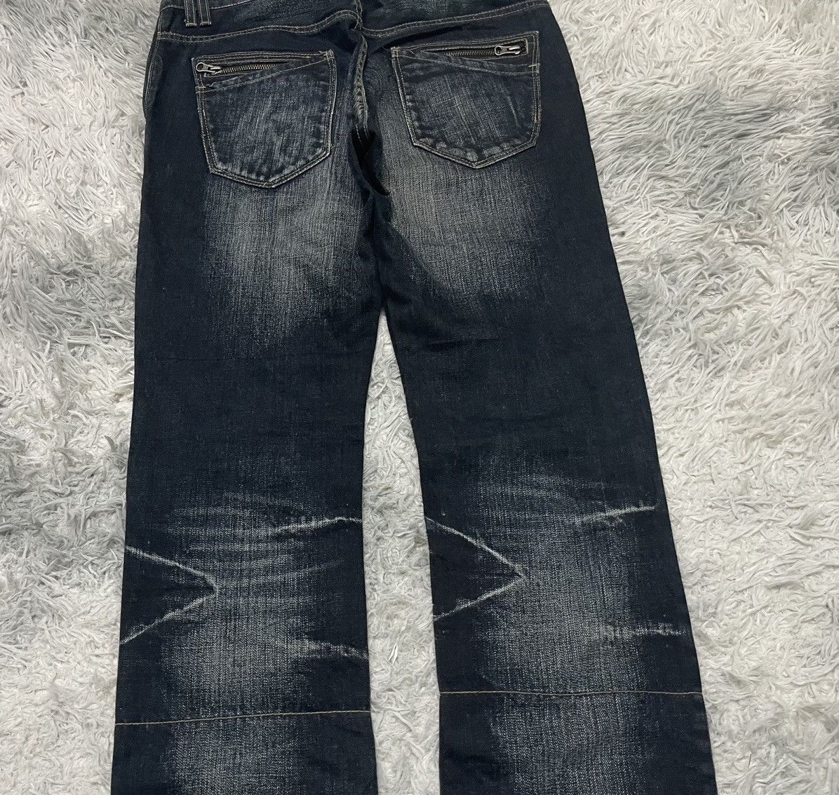 PPFM 2000s PFFM WASHABLE DENIM RARE DESIGN Size US 32 / EU 48 - 12 Thumbnail