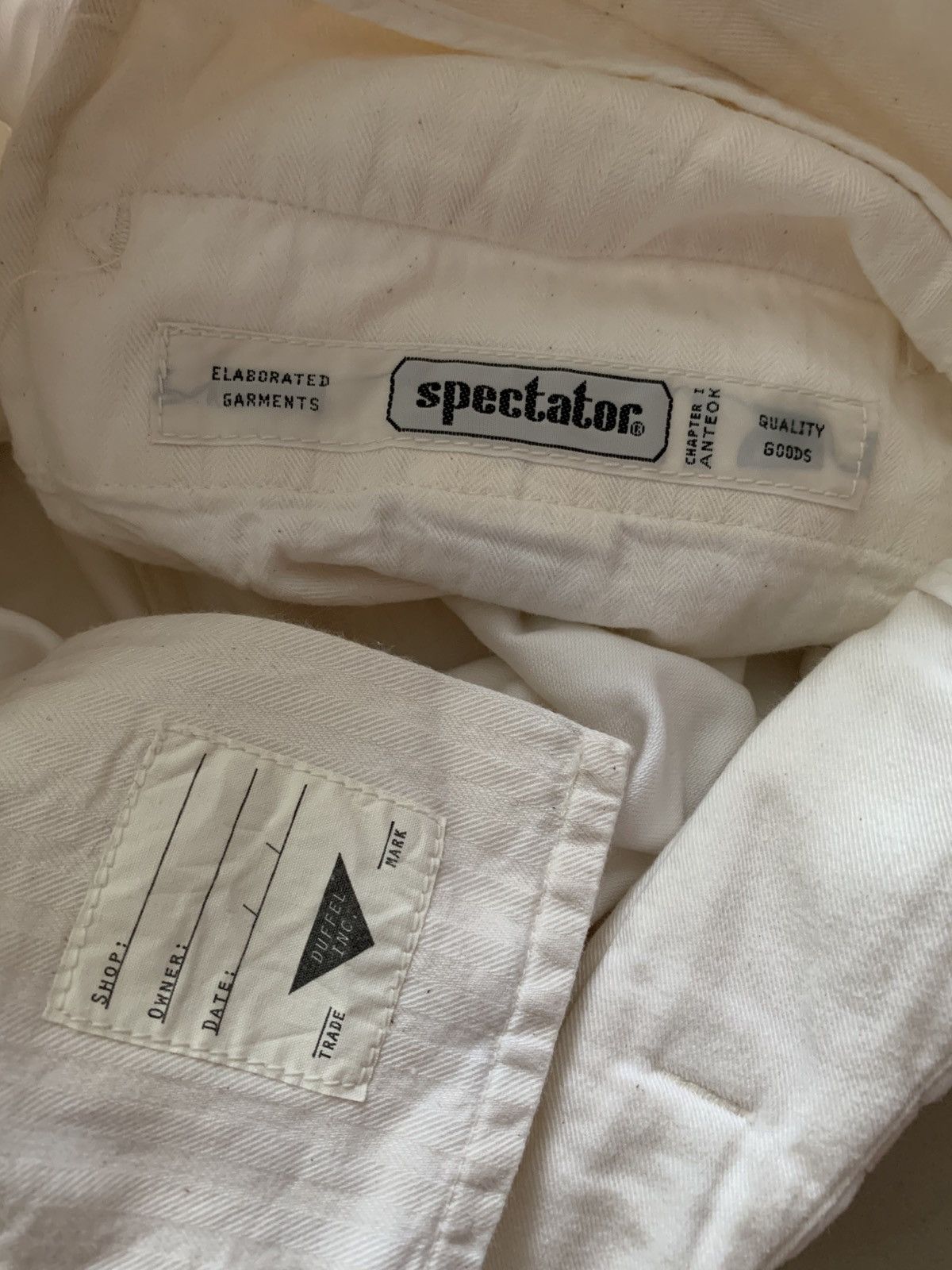 Japanese Brand Vintage Spectator Duffel Twill Service Pants Size US 32 / EU 48 - 7 Thumbnail