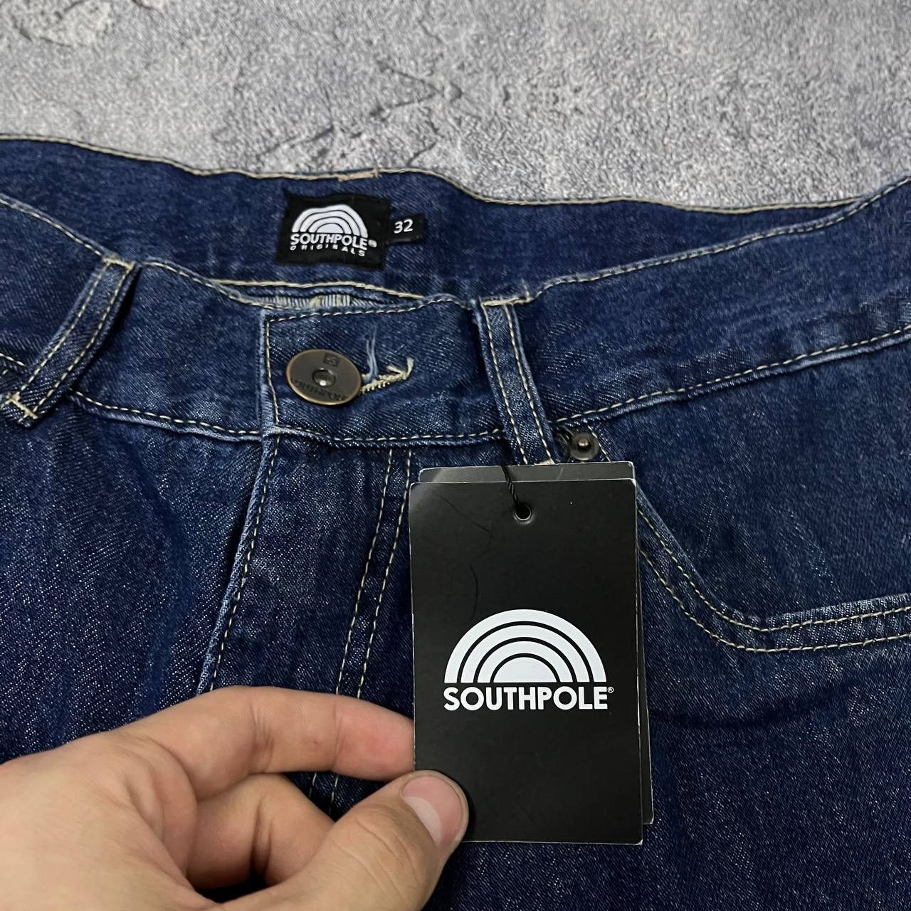 Southpole New With Tag SouthPole Mens SK& Baggy Straight Jeans Sz 32 Size US 32 / EU 48 - 16 Thumbnail