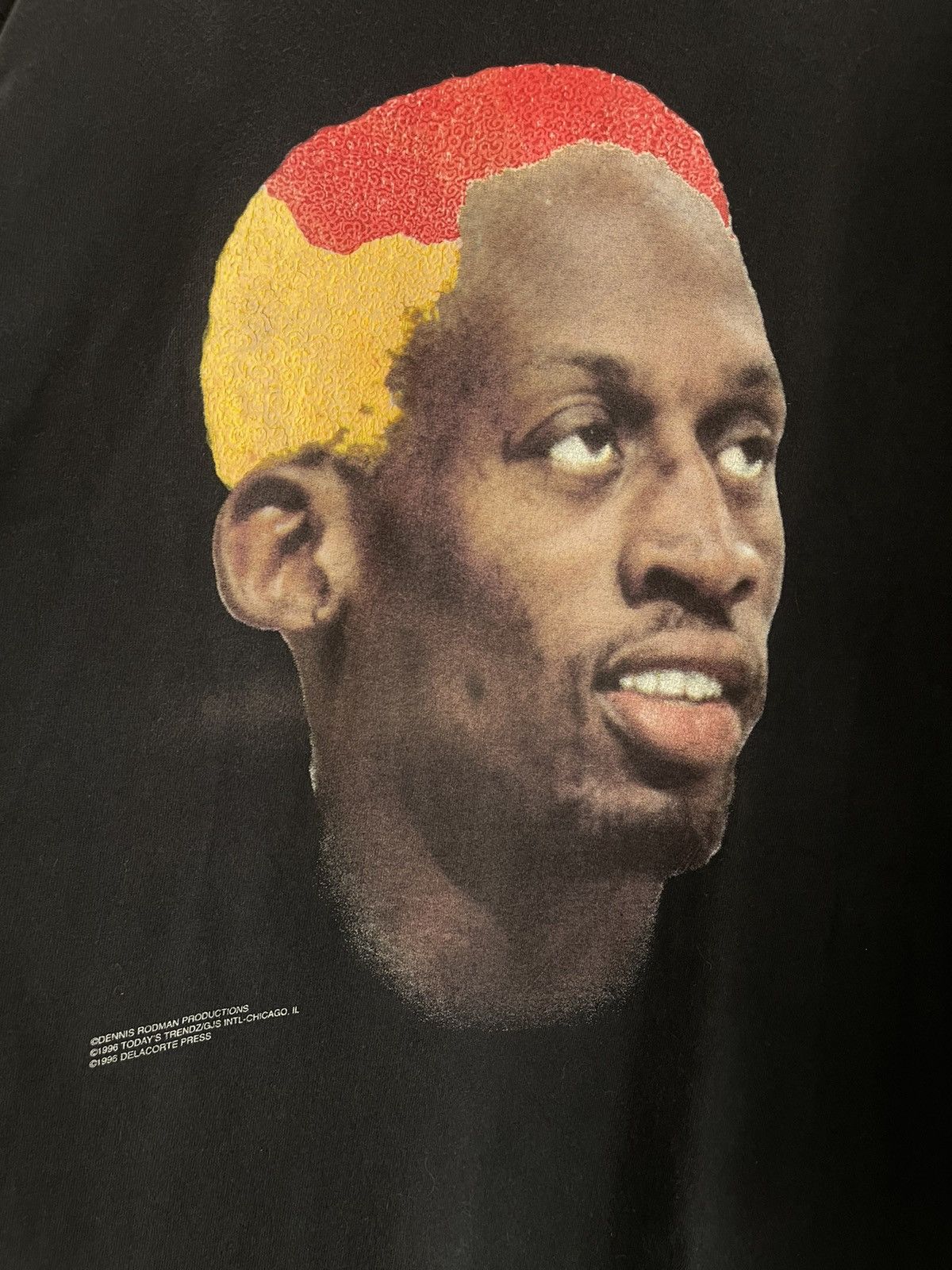 Vintage Vintage 1996 Dennis Rodman 2 Tone Hair Size US M / EU 48-50 / 2 - 3 Thumbnail