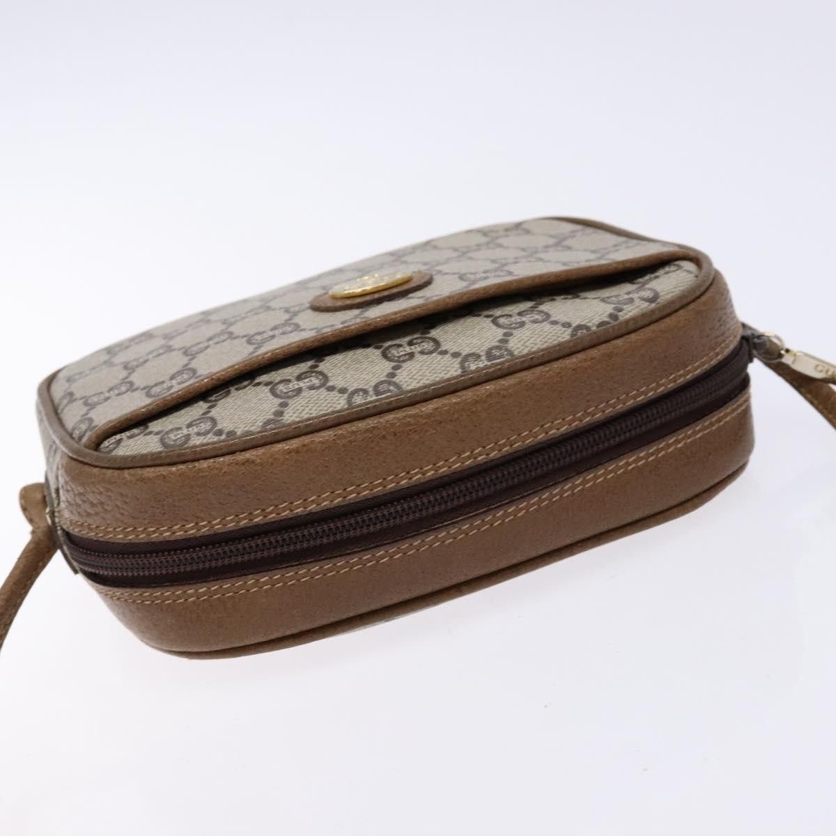 Gucci GUCCI GG Plus Supreme Shoulder Bag Pvc Beige Gold Size ONE SIZE - 6 Thumbnail