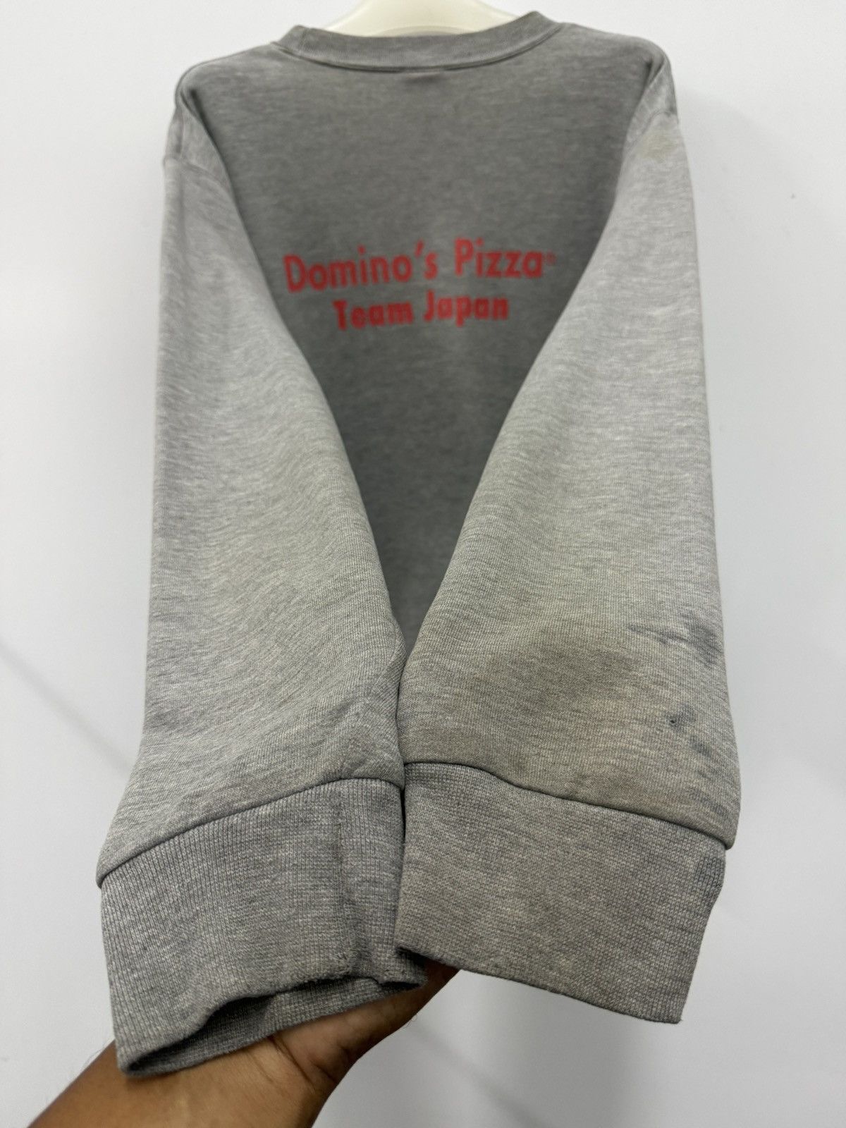 Japanese Brand Japan Domino's Pizza Team Japan Distressed Sweatshirt - L Size US M / EU 48-50 / 2 - 13 Thumbnail