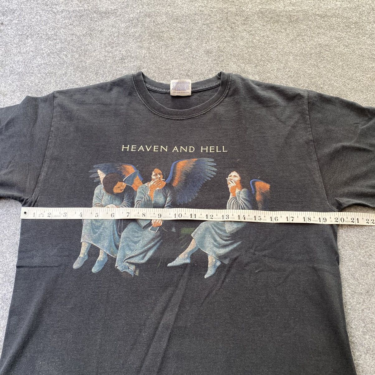 Band Tees Vintage Black Sabbath "Heaven and Hell" album cover t-shirt Size US M / EU 48-50 / 2 - 6 Thumbnail