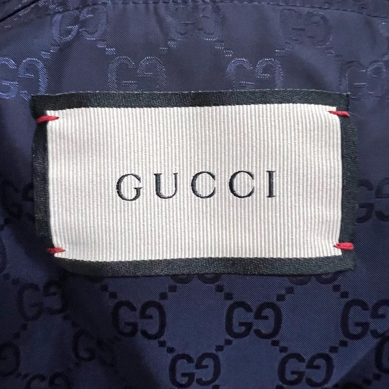 Gucci Gucci Navy blue old flower full print jacket 2501-Nextarrow Size US M / EU 48-50 / 2 - 4 Thumbnail
