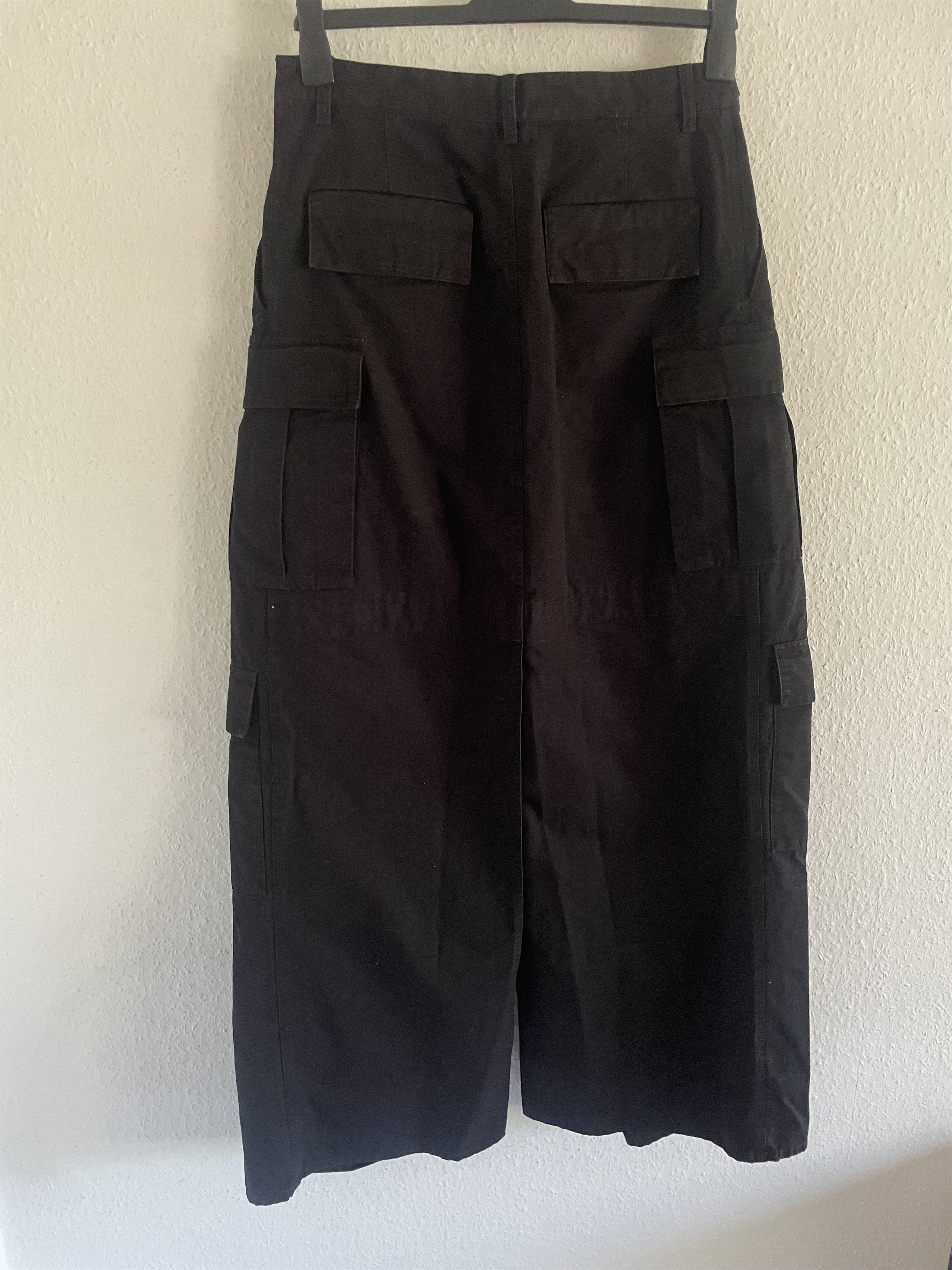 Balenciaga SS23 Runway Mod Show Apron Skirt Cargo Pants Size US 31 - 20 Thumbnail
