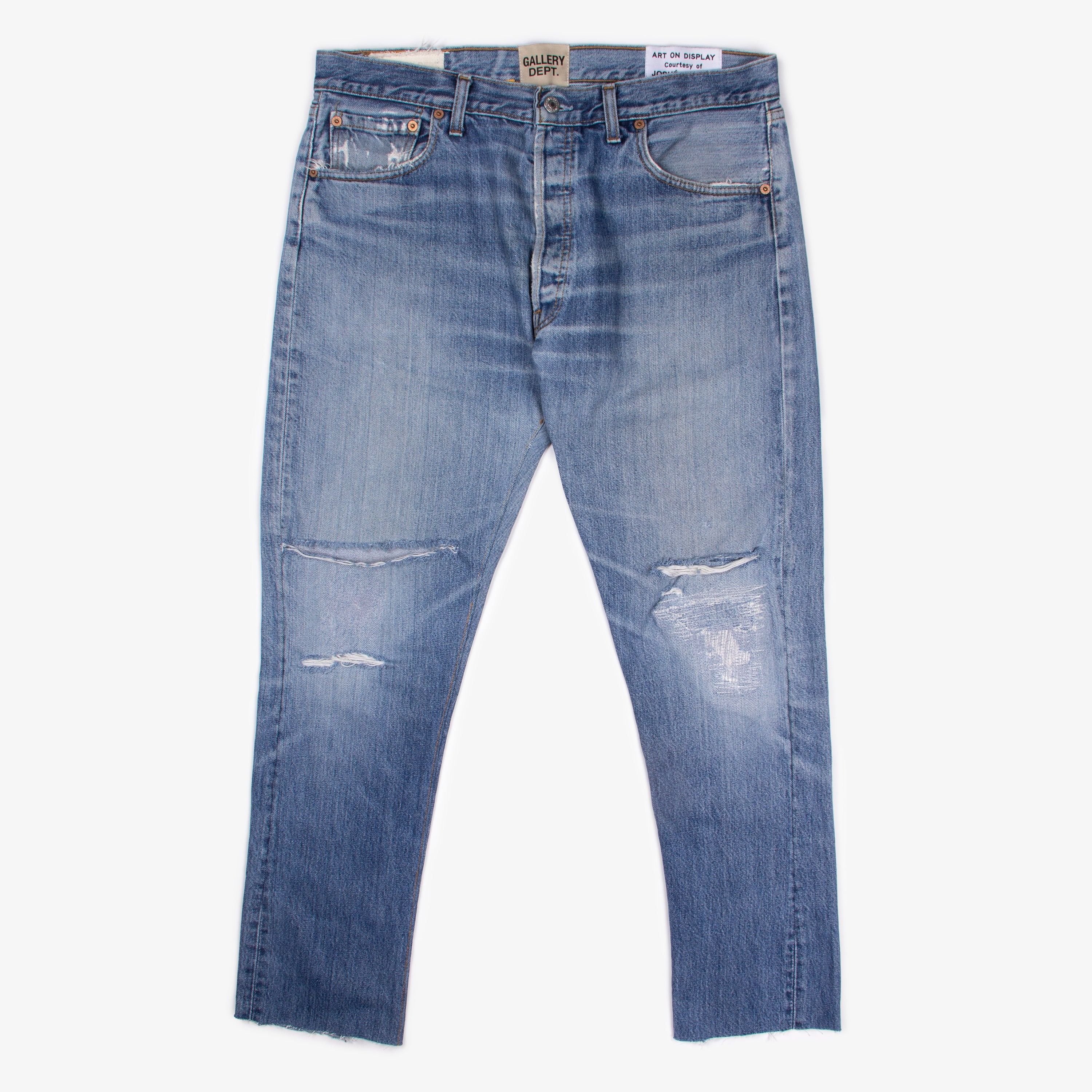 Gallery Dept. GALLERY DEPT. 5001 DENIM Size US 33 - 2 Thumbnail