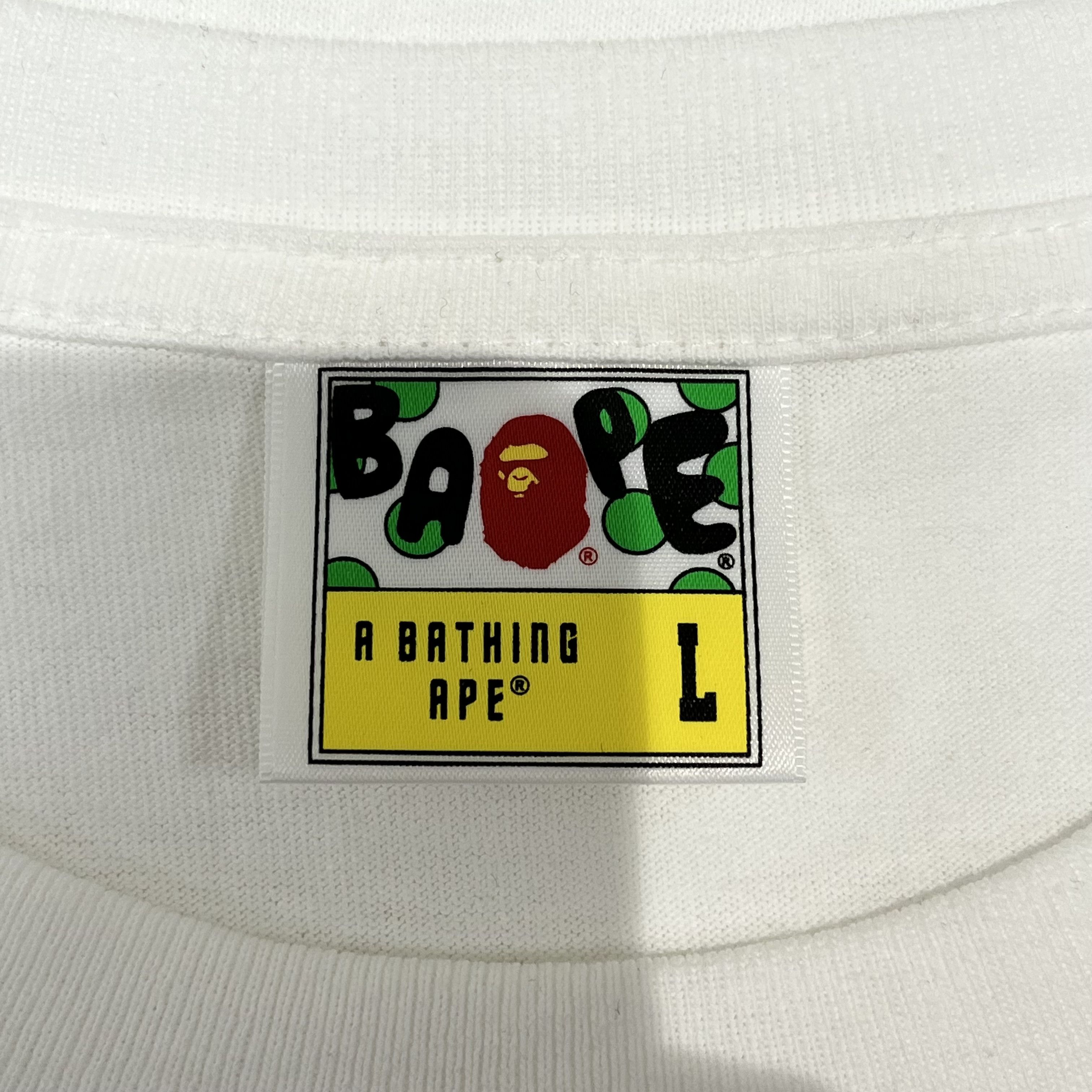 Bape Bape Hong Kong Members Only Card Tee White Size US L / EU 52-54 / 3 - 6 Thumbnail