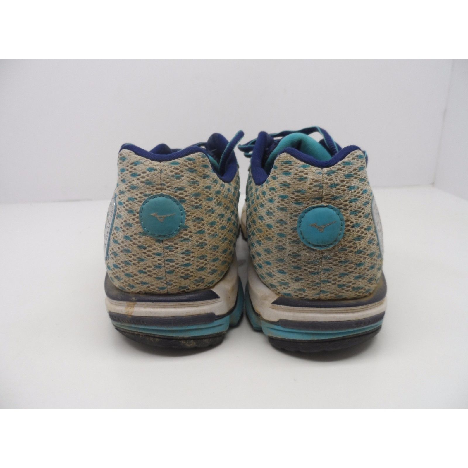 Mizuno Mizuno Women's Wave Rider 18 Running Shoe Blue 10.5M Size US 10.5 / IT 40.5 - 4 Thumbnail