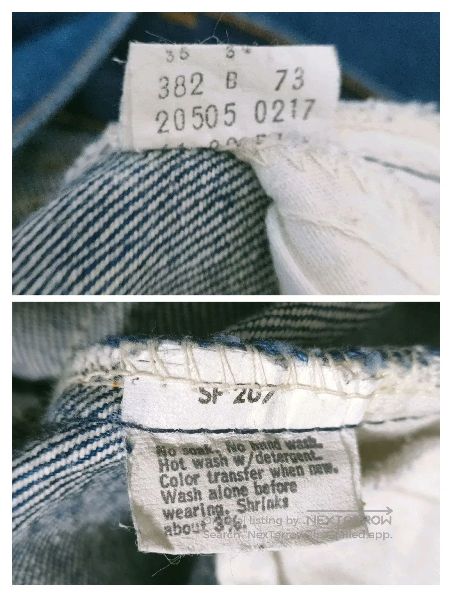 Levi's Levi's Raw Denim Old Jeans. Size US 26 / EU 42 - 9 Thumbnail