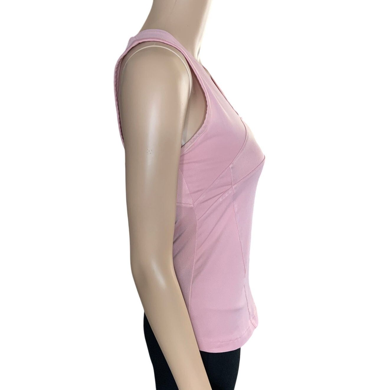 Adidas Adidas Women's Small Workout Training Vest Tank Top Pink Size S / US 4 / IT 40 - 3 Thumbnail