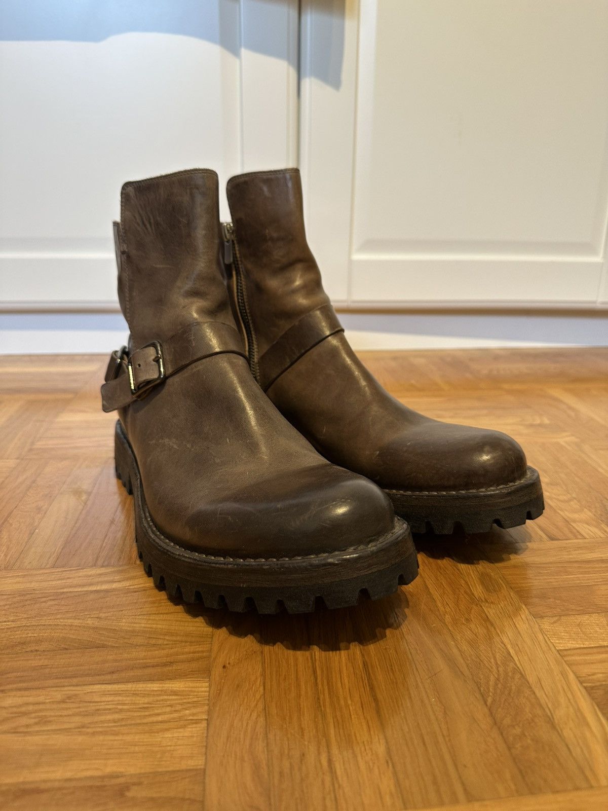 Officine Creative IKOMMA 019 Motorcycle Boots, Completely New And Never Worn Size US 9.5 / EU 42-43 - 2 Thumbnail