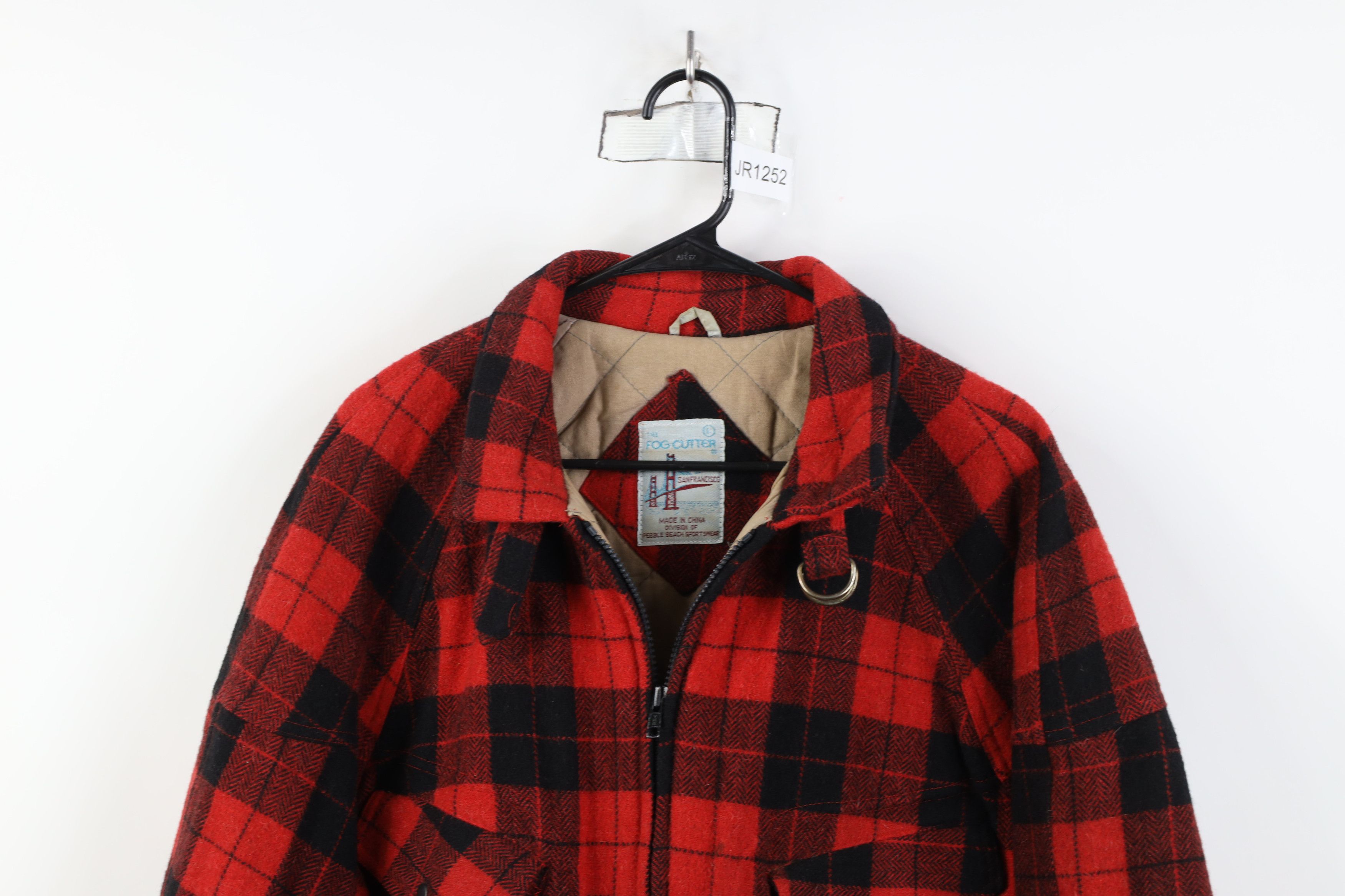 Vintage Vintage 70s Streetwear Quilted Buckle Collar Bomber Jacket Size US L / EU 52-54 / 3 - 2 Thumbnail