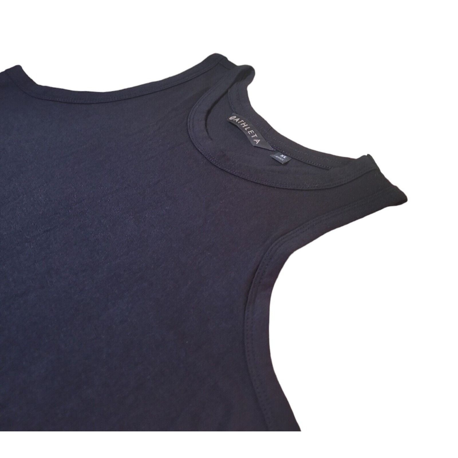 Athleta Athleta Threadlight Layering Tank Top XS Black Sleeveless Size XS / US 0-2 / IT 36-38 - 4 Thumbnail