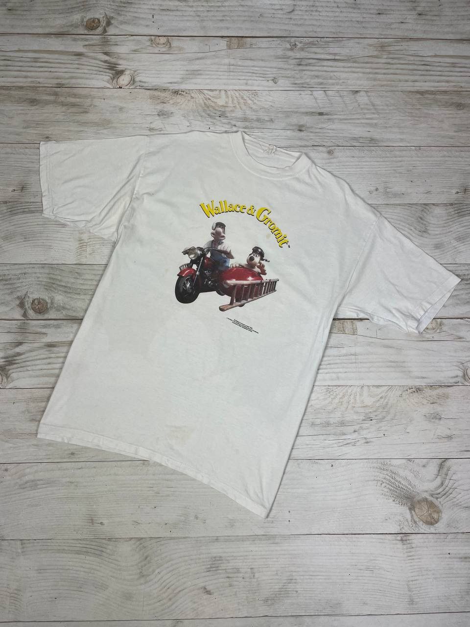 Cartoon Network Vintage Wallace And Gromit 1989 T-Shirt Cartoon Network Size US XL / EU 56 / 4 - 1 Thumbnail