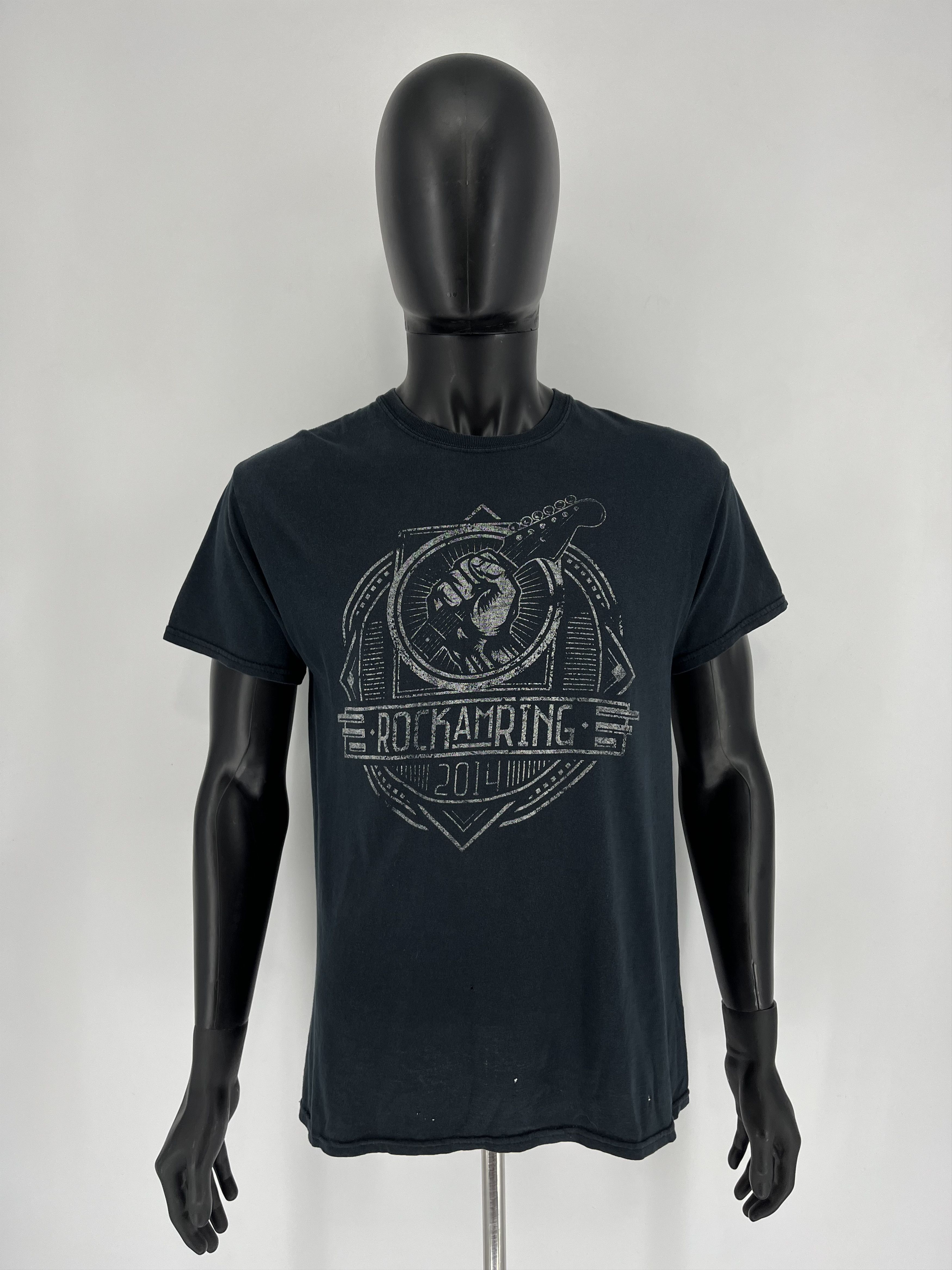 Band Tees × Iron Maiden × Vintage Vintage Y2K T-Shirt Rock Am Ring 2014 Size US M / EU 48-50 / 2 - 4 Thumbnail