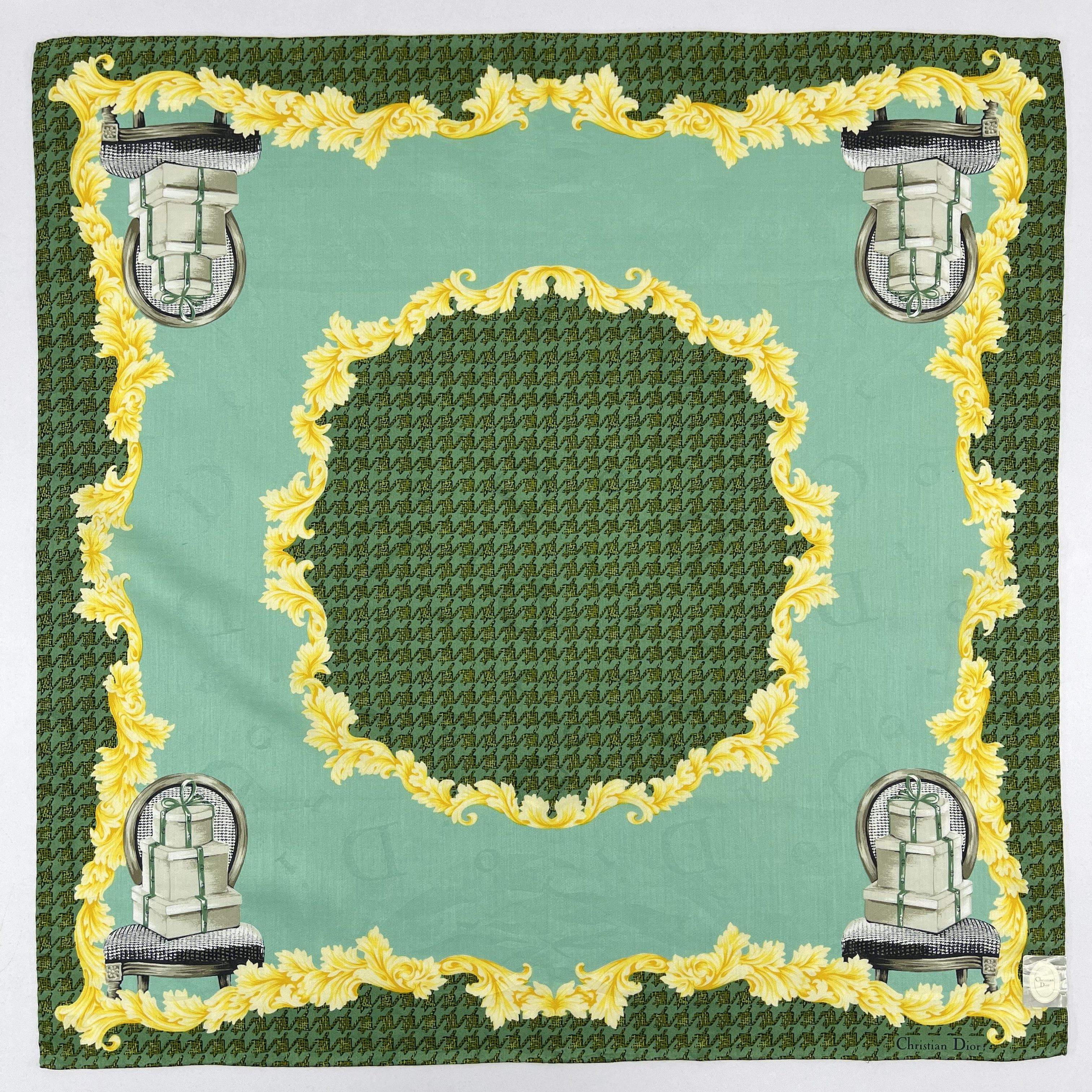 Christian Dior Monsieur Christian Dior Handkerchief / Neckerchief / Bandana - 4185 Size ONE SIZE - 2 Thumbnail