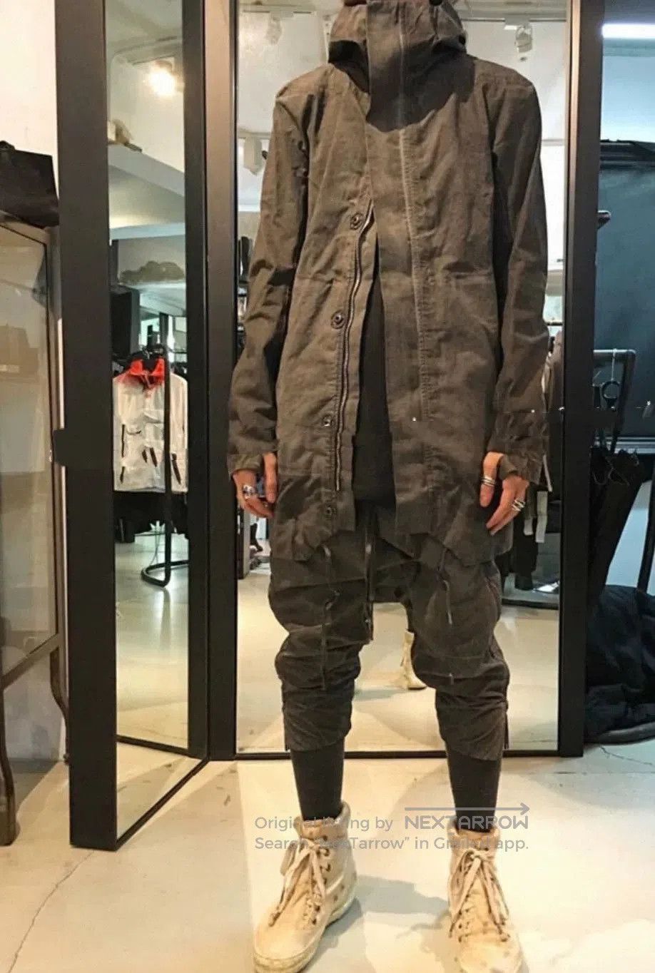 Boris Bidjan Saberi Boris Bidjan Saberi High Neck Jacket. Size US M / EU 48-50 / 2 - 8 Thumbnail