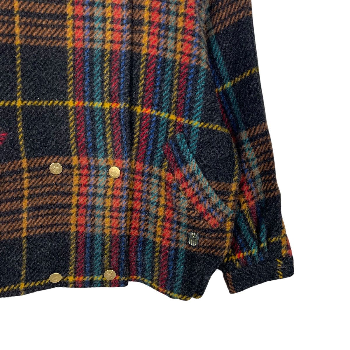 Valentino Vintage Valentino Garavani Tartan Wool Jacket Size XS / US 0-2 / IT 36-38 - 4 Thumbnail