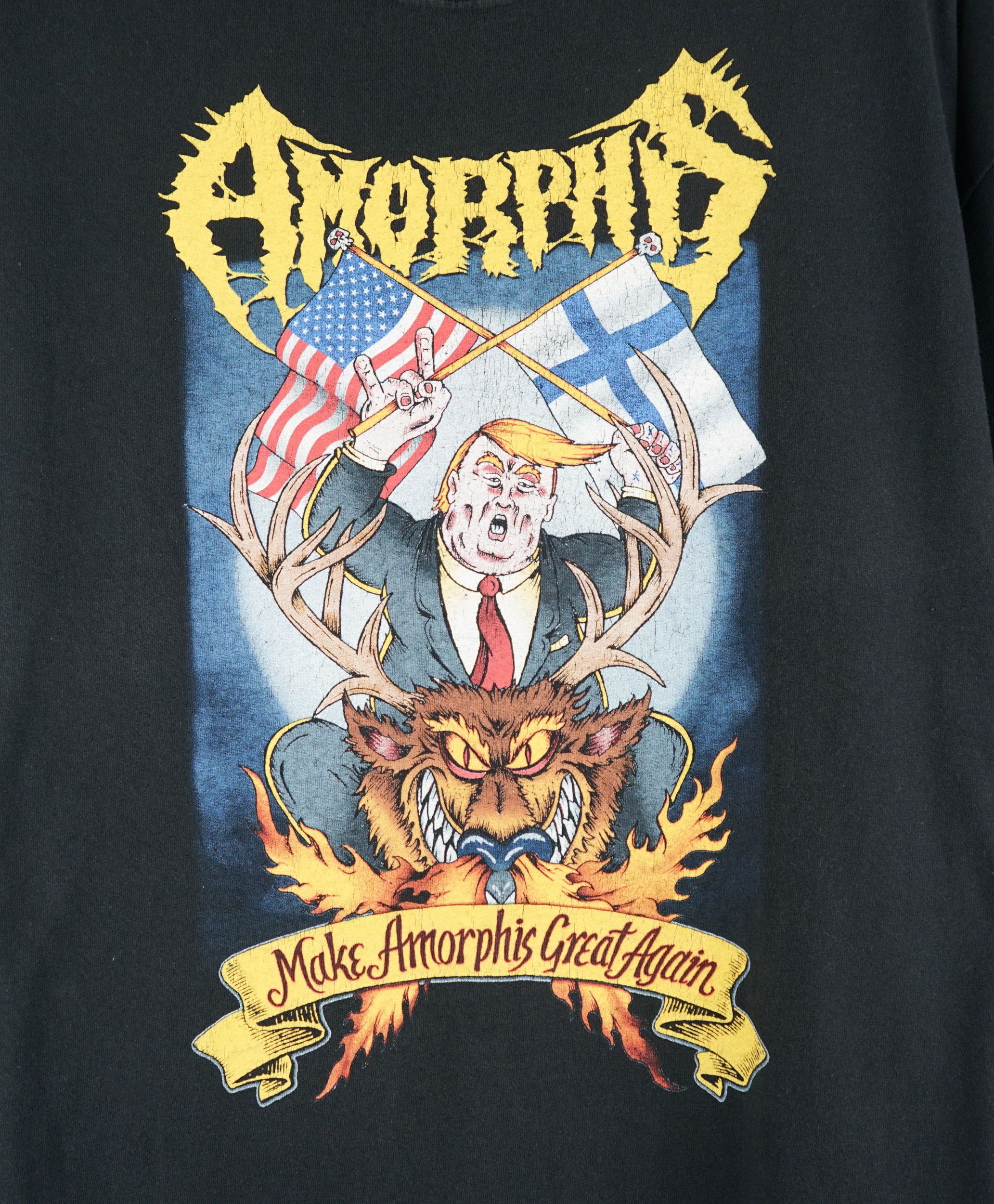 Band Tees × Vintage Vintage 2000s Amorphis Band T-Shirt Size US XXL / EU 58 / 5 - 2 Thumbnail
